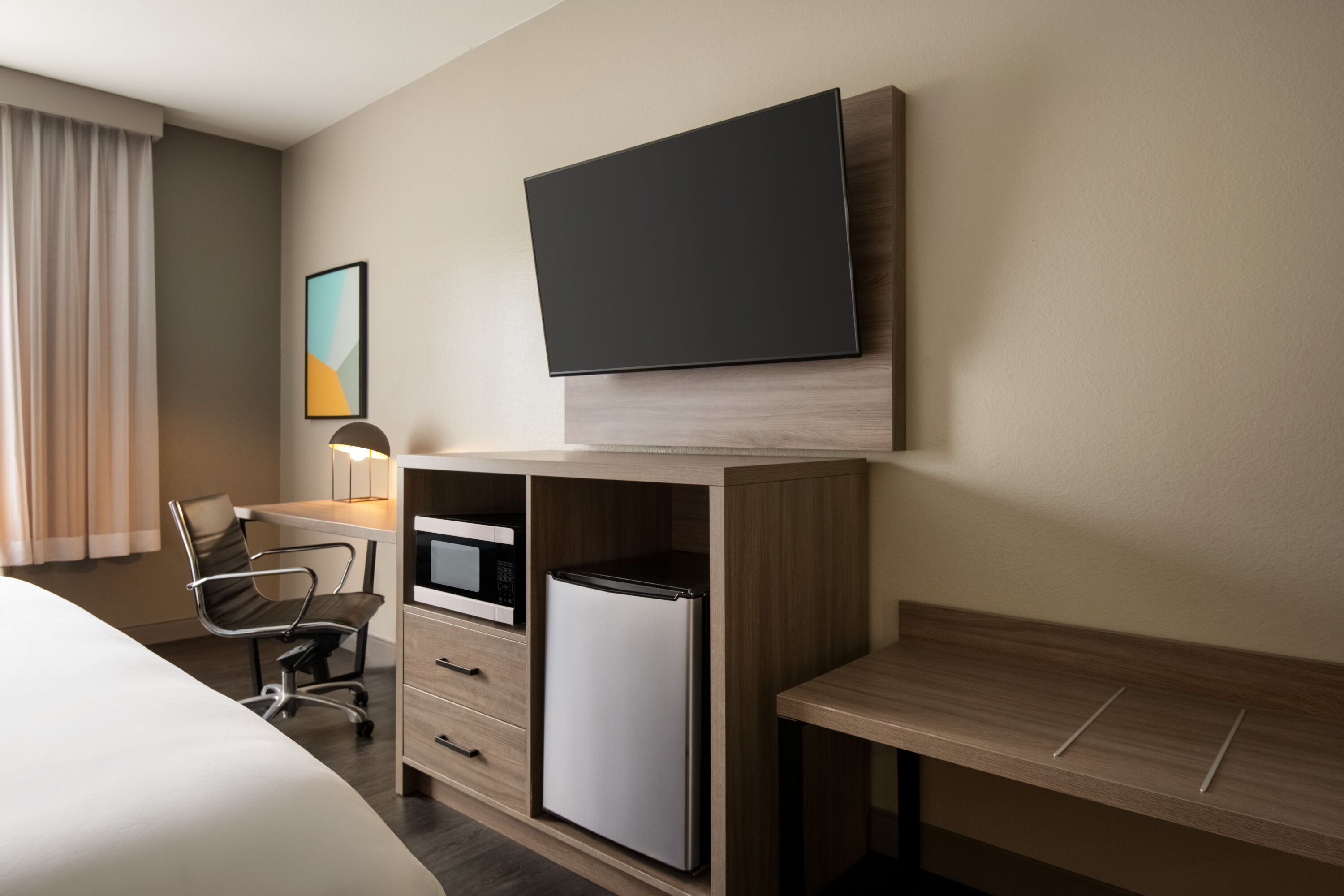 Guest room at the La Quinta Inn & Suites by Wyndham Montgomery in Montgomery, Alabama