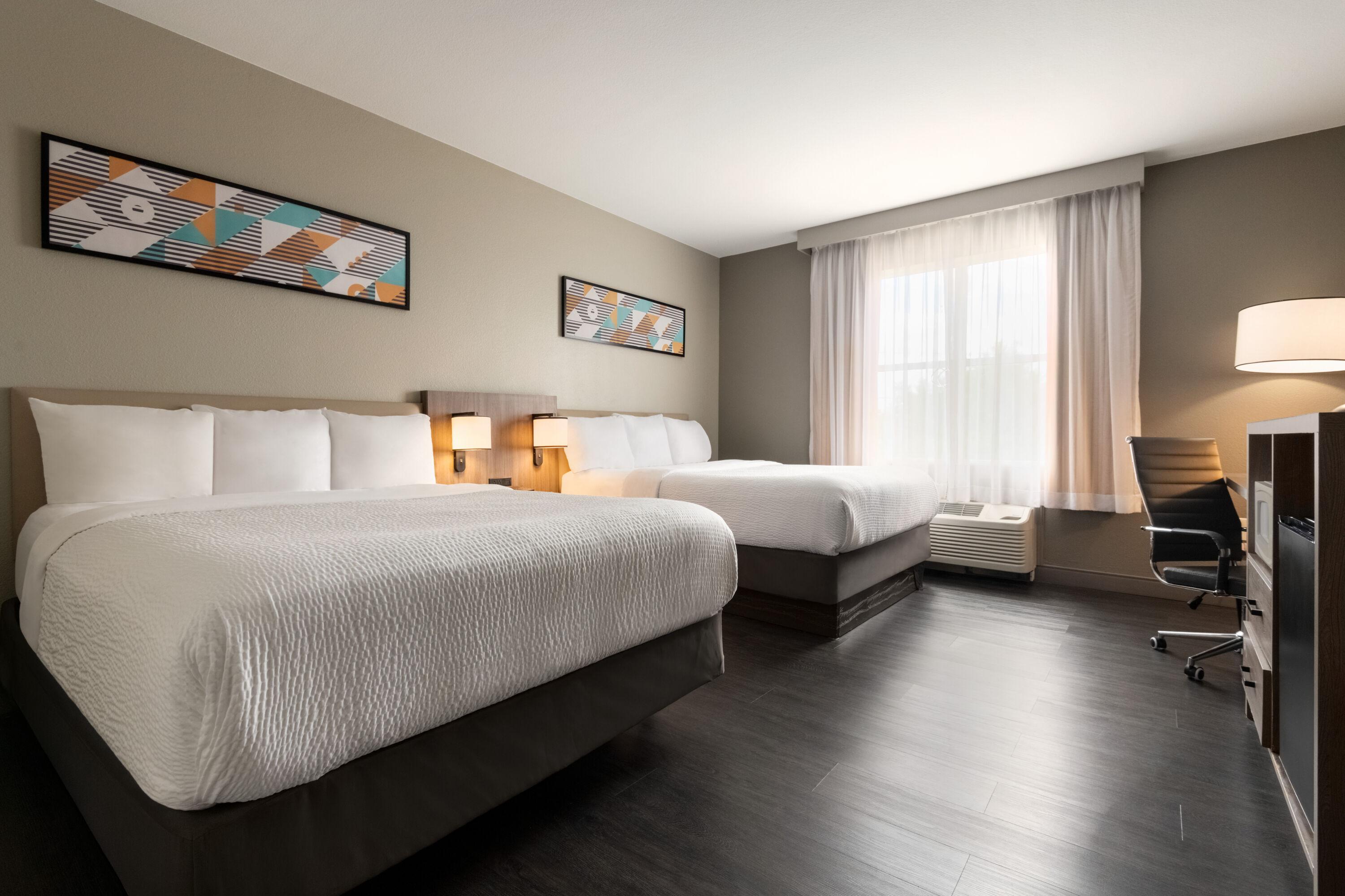 Guest room at the La Quinta Inn & Suites by Wyndham Montgomery in Montgomery, Alabama