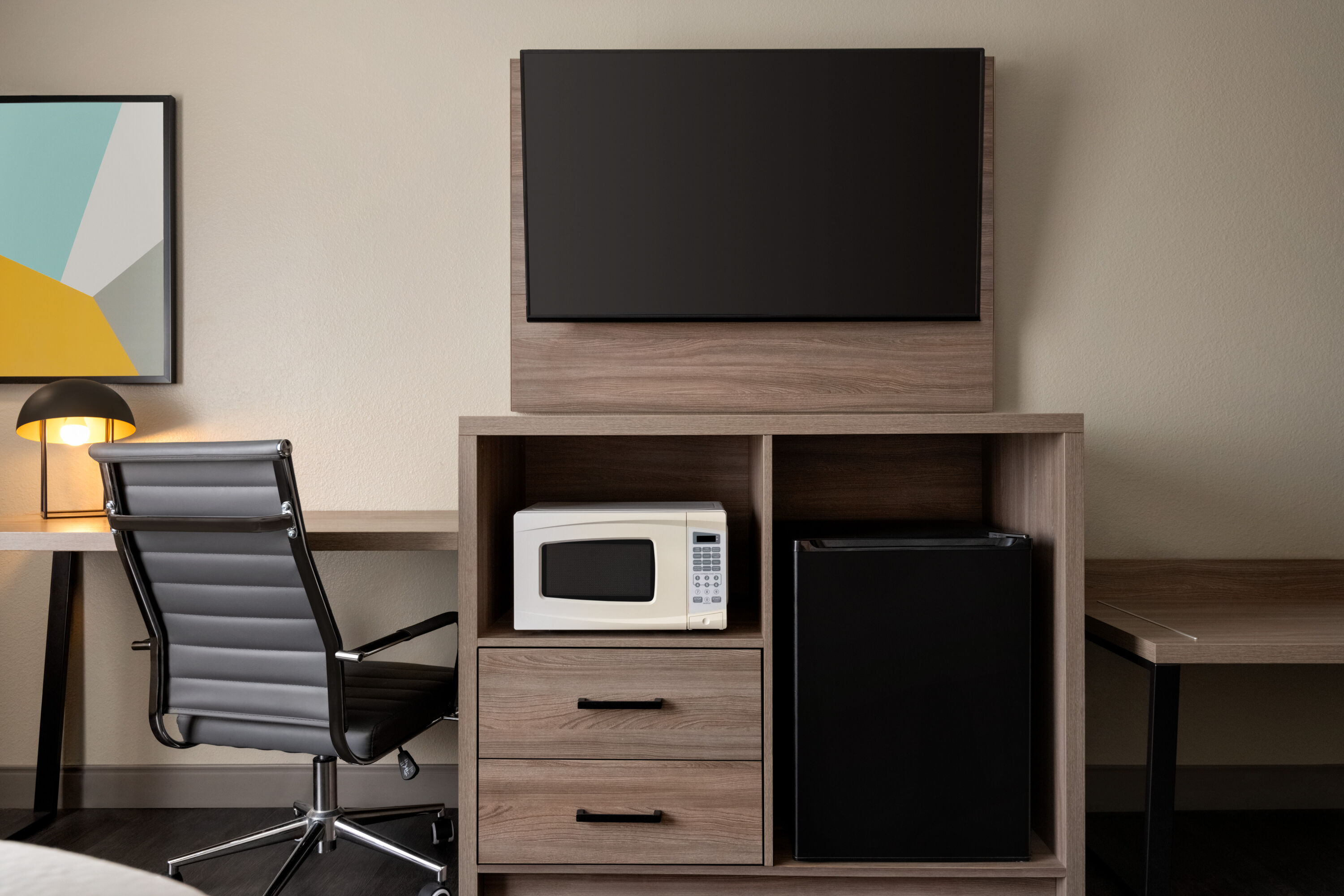 Guest room at the La Quinta Inn & Suites by Wyndham Montgomery in Montgomery, Alabama
