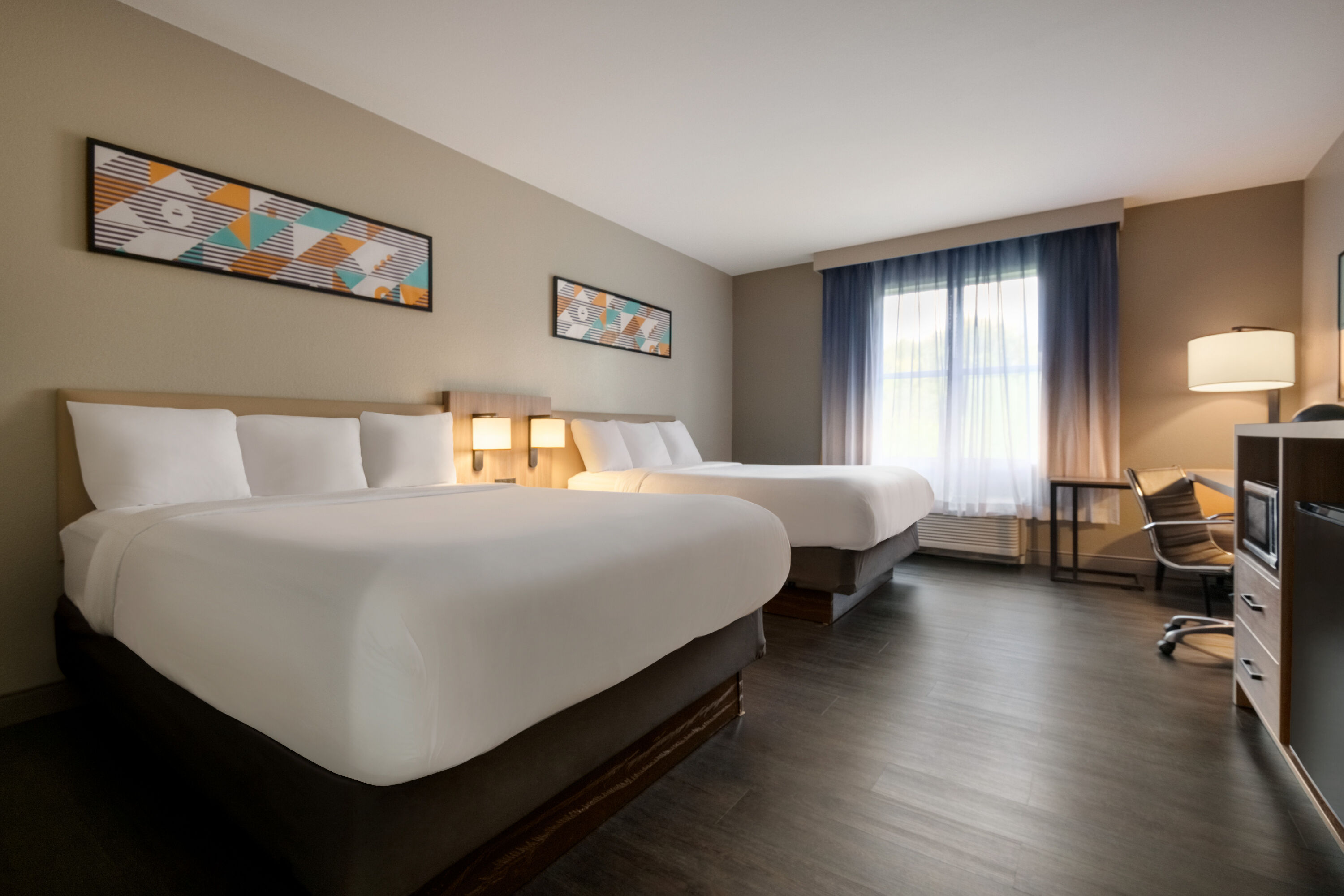 Guest room at the La Quinta Inn & Suites by Wyndham Montgomery in Montgomery, Alabama