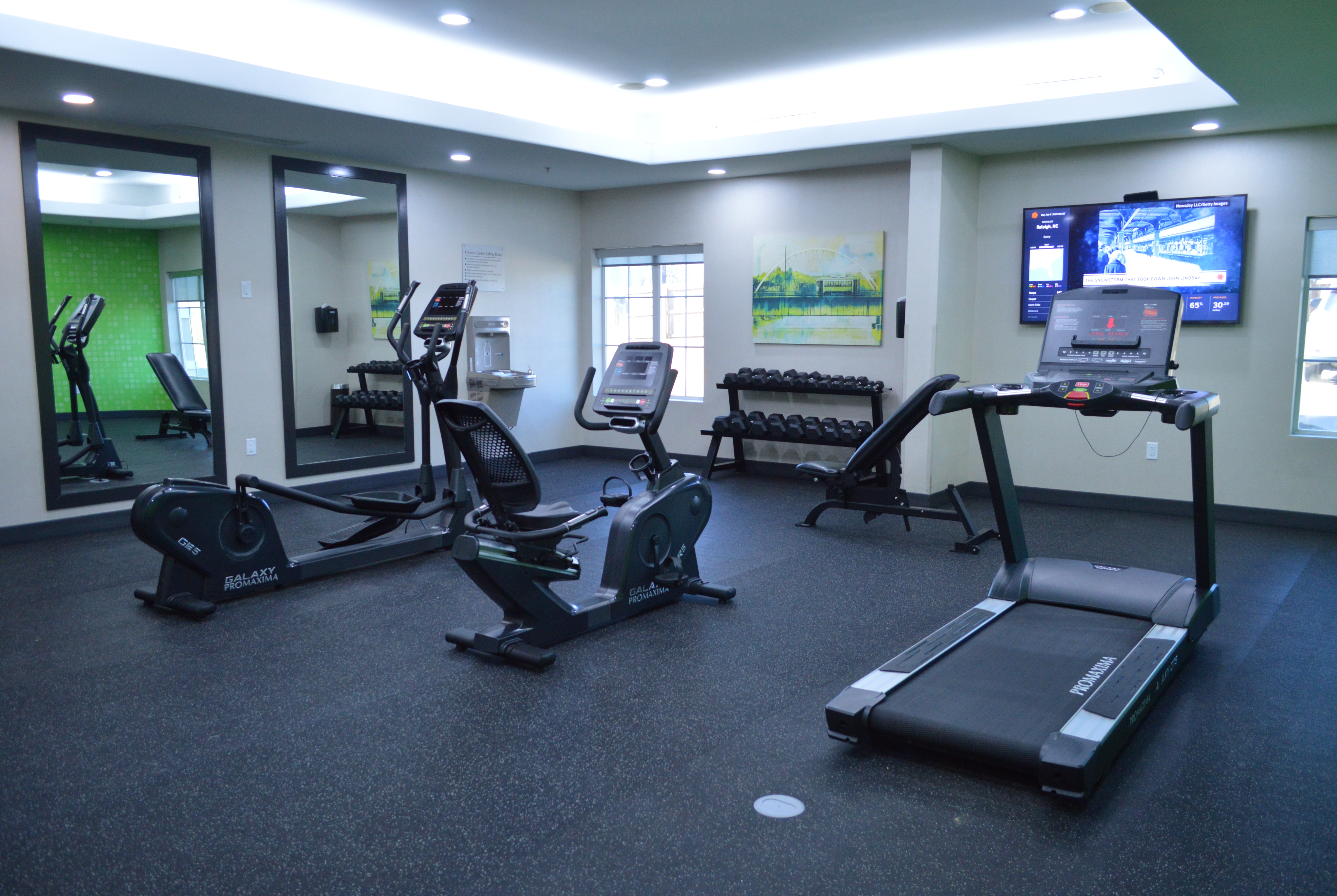 Fitness room at La Quinta Inn & Suites by Wyndham Little Rock - Bryant in Bryant, Arkansas
