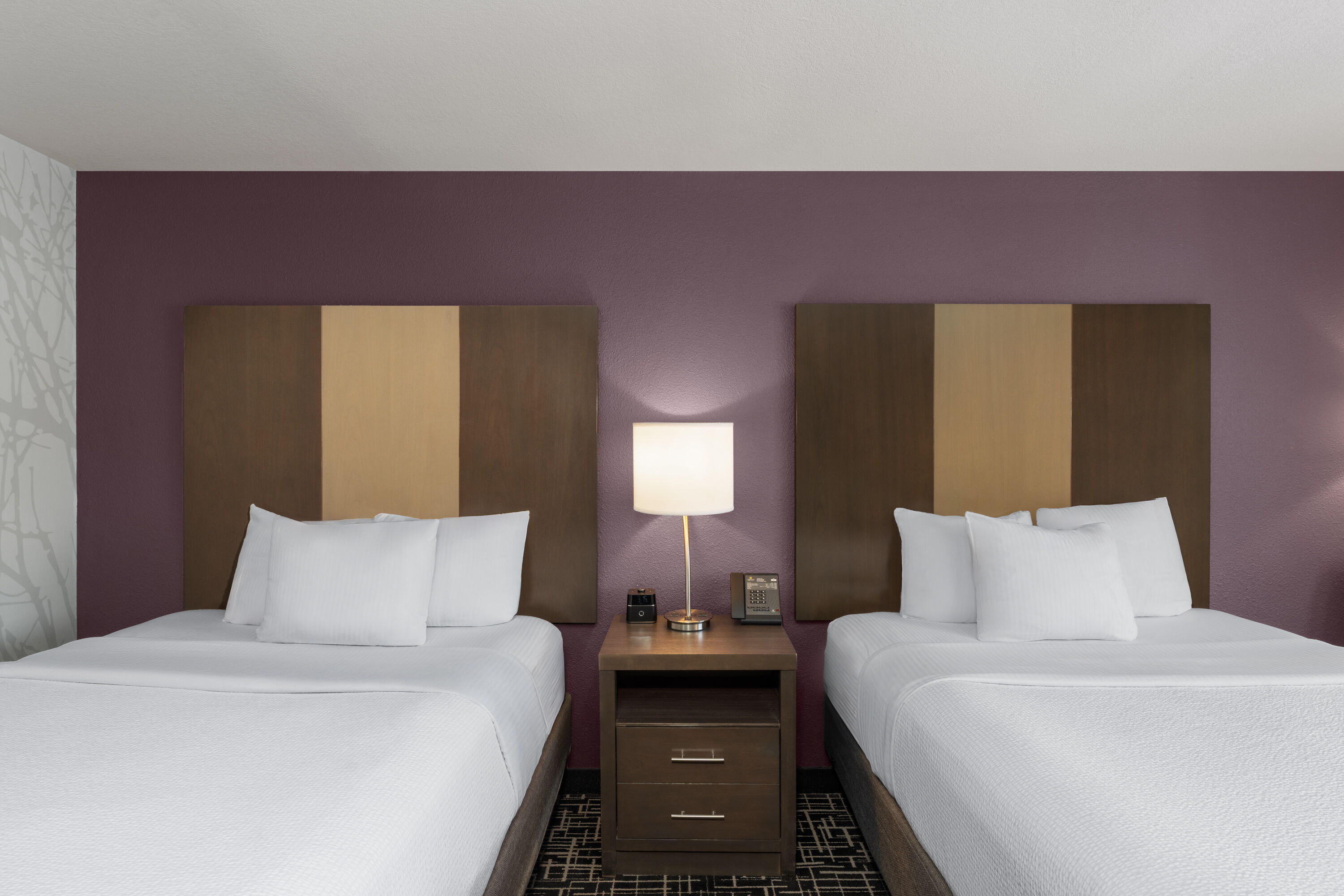 Guest room at the La Quinta Inn & Suites by Wyndham Fayetteville in Fayetteville, Arkansas