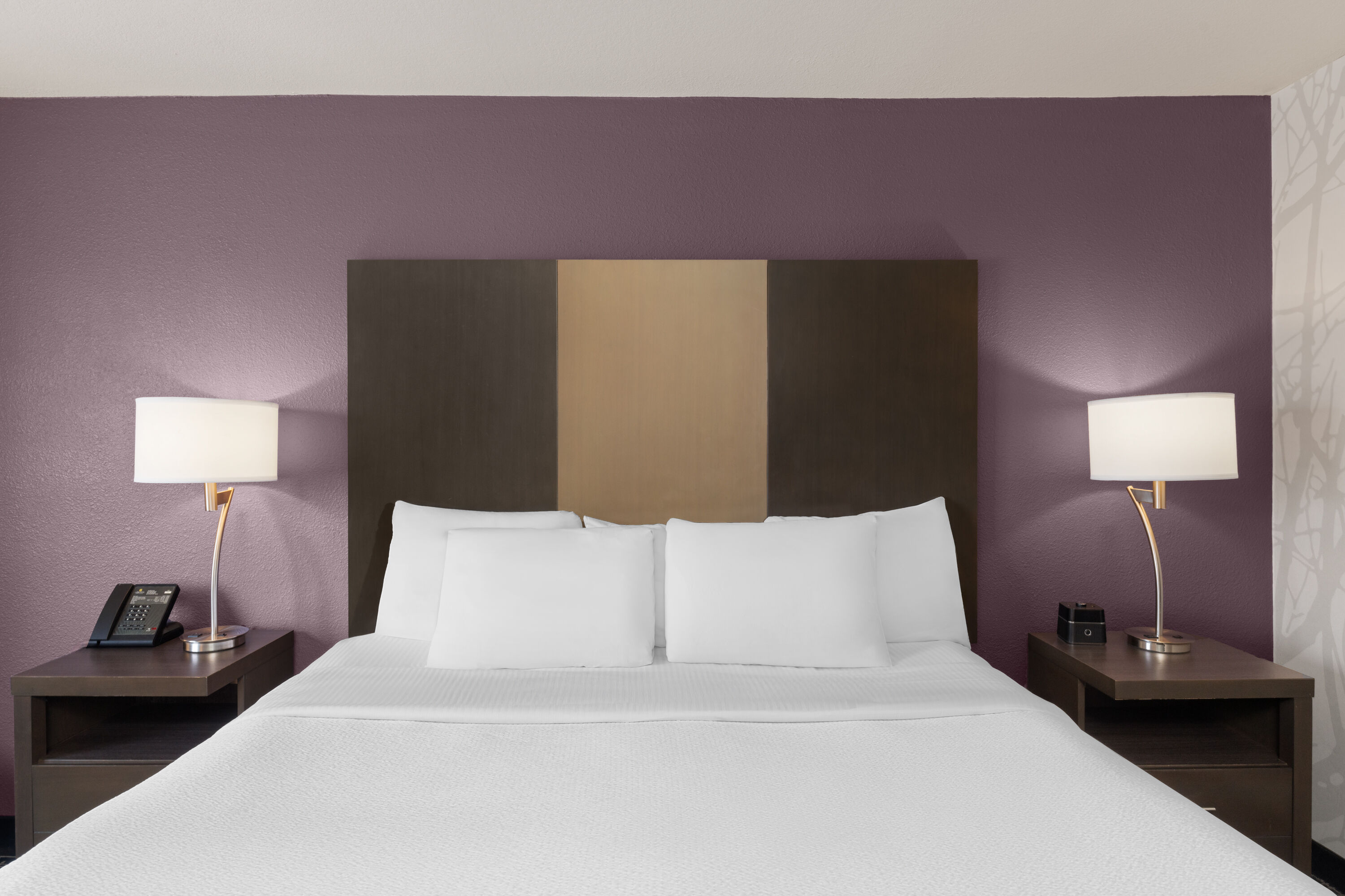 Guest room at the La Quinta Inn & Suites by Wyndham Fayetteville in Fayetteville, Arkansas