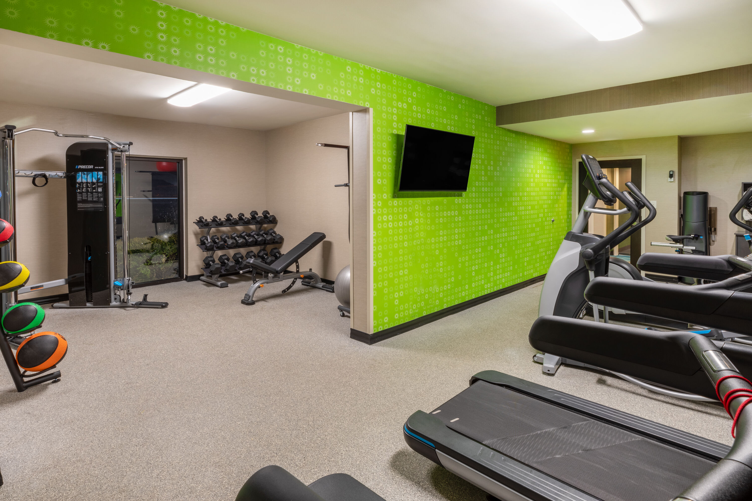 Fitness room at La Quinta Inn & Suites by Wyndham Jonesboro in Jonesboro, Arkansas