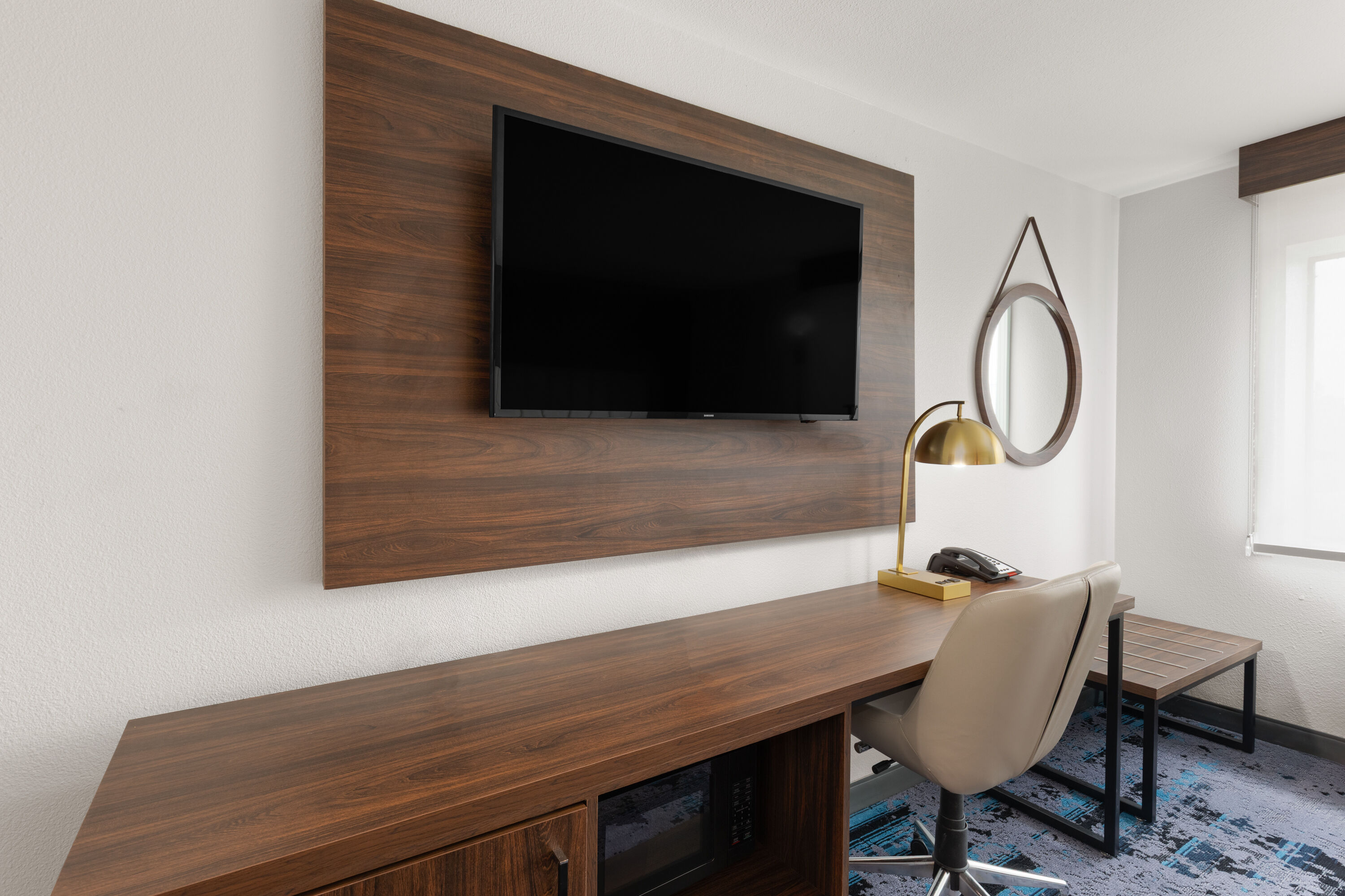 Guest room at the La Quinta Inn & Suites by Wyndham Springdale in Springdale, Arkansas