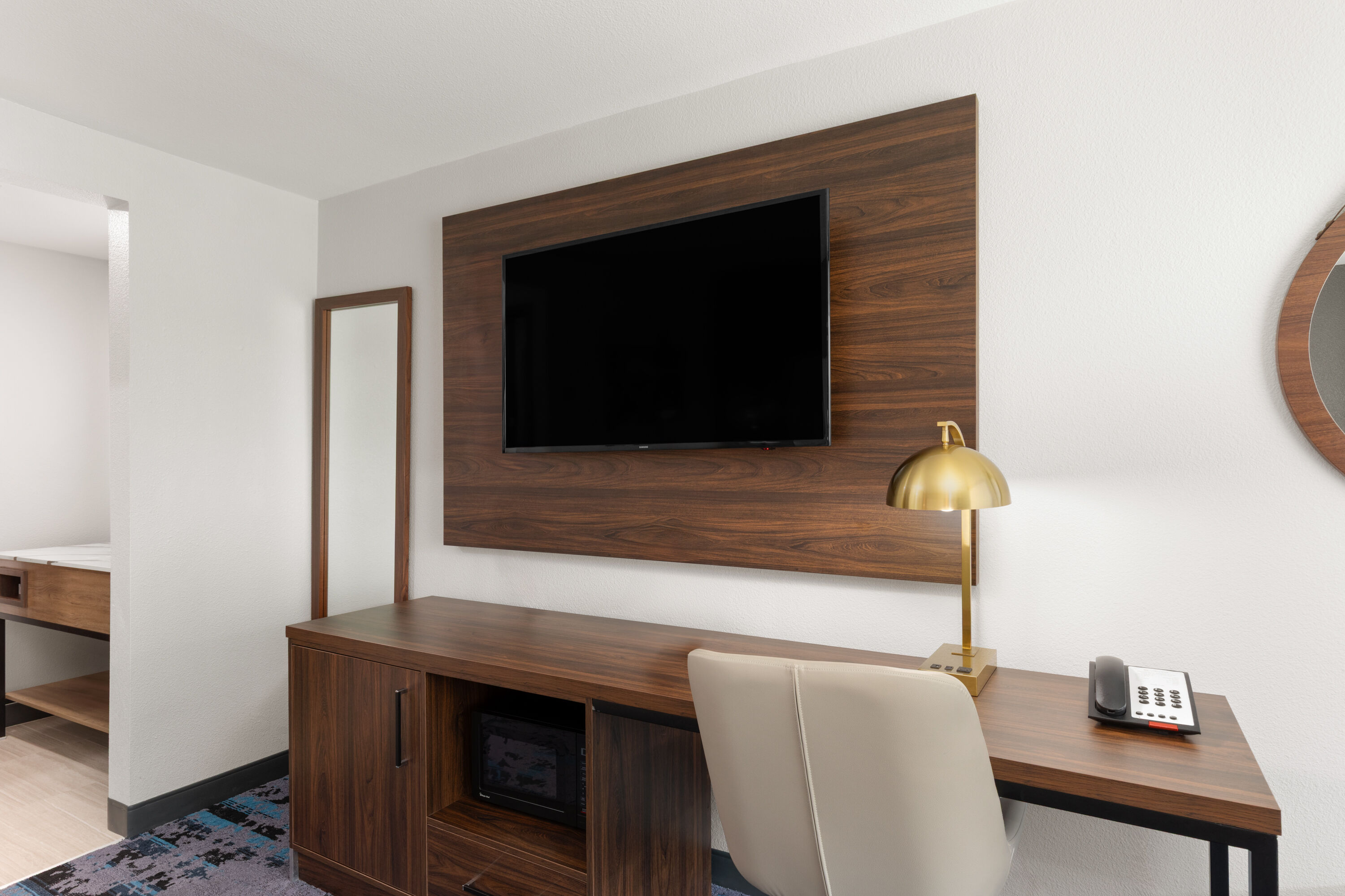 Guest room at the La Quinta Inn & Suites by Wyndham Springdale in Springdale, Arkansas