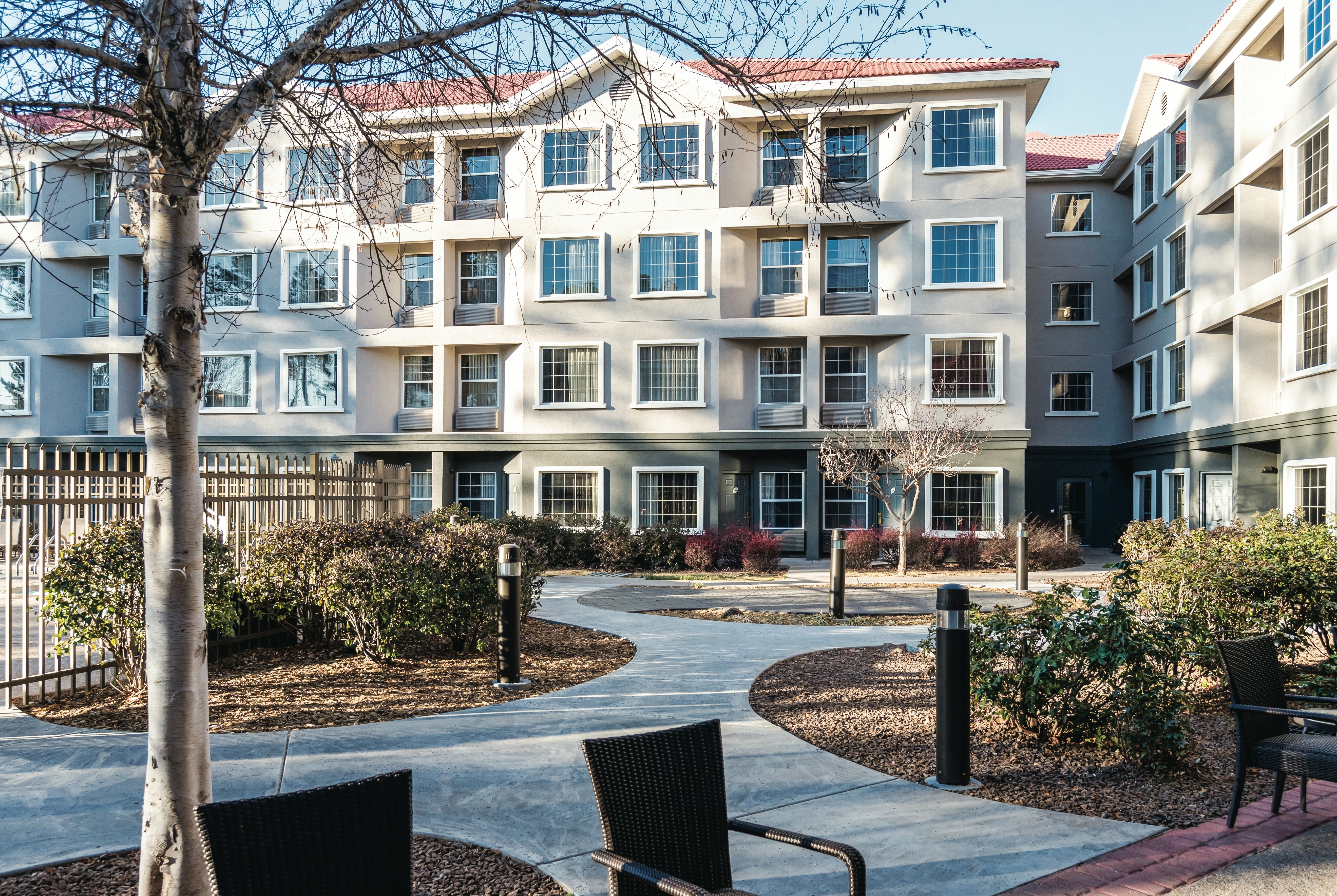 Exterior of La Quinta Inn & Suites by Wyndham Flagstaff hotel in Flagstaff, Arizona