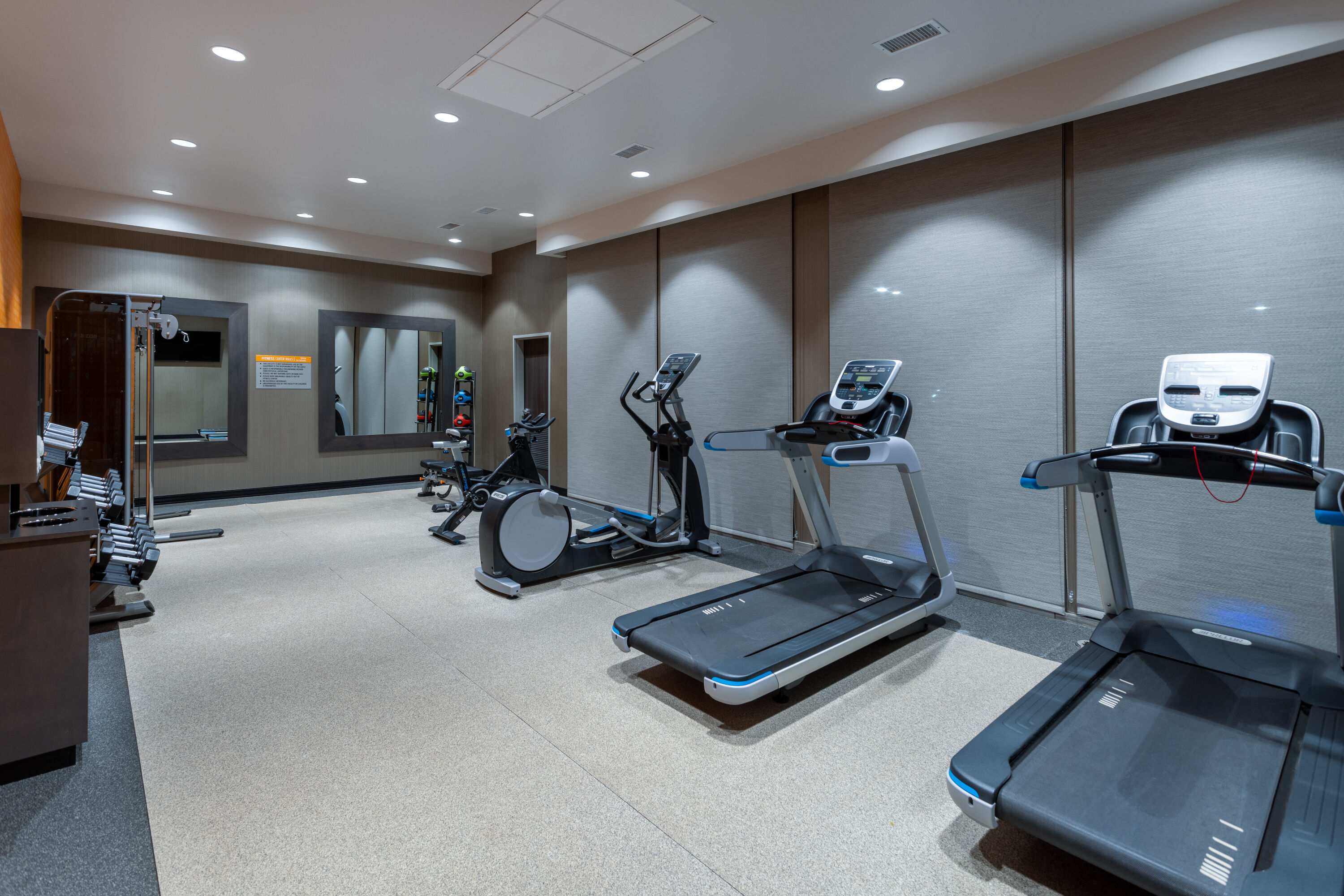 Fitness room at La Quinta Inn & Suites by Wyndham Holbrook Petrified Forest in Holbrook, Arizona