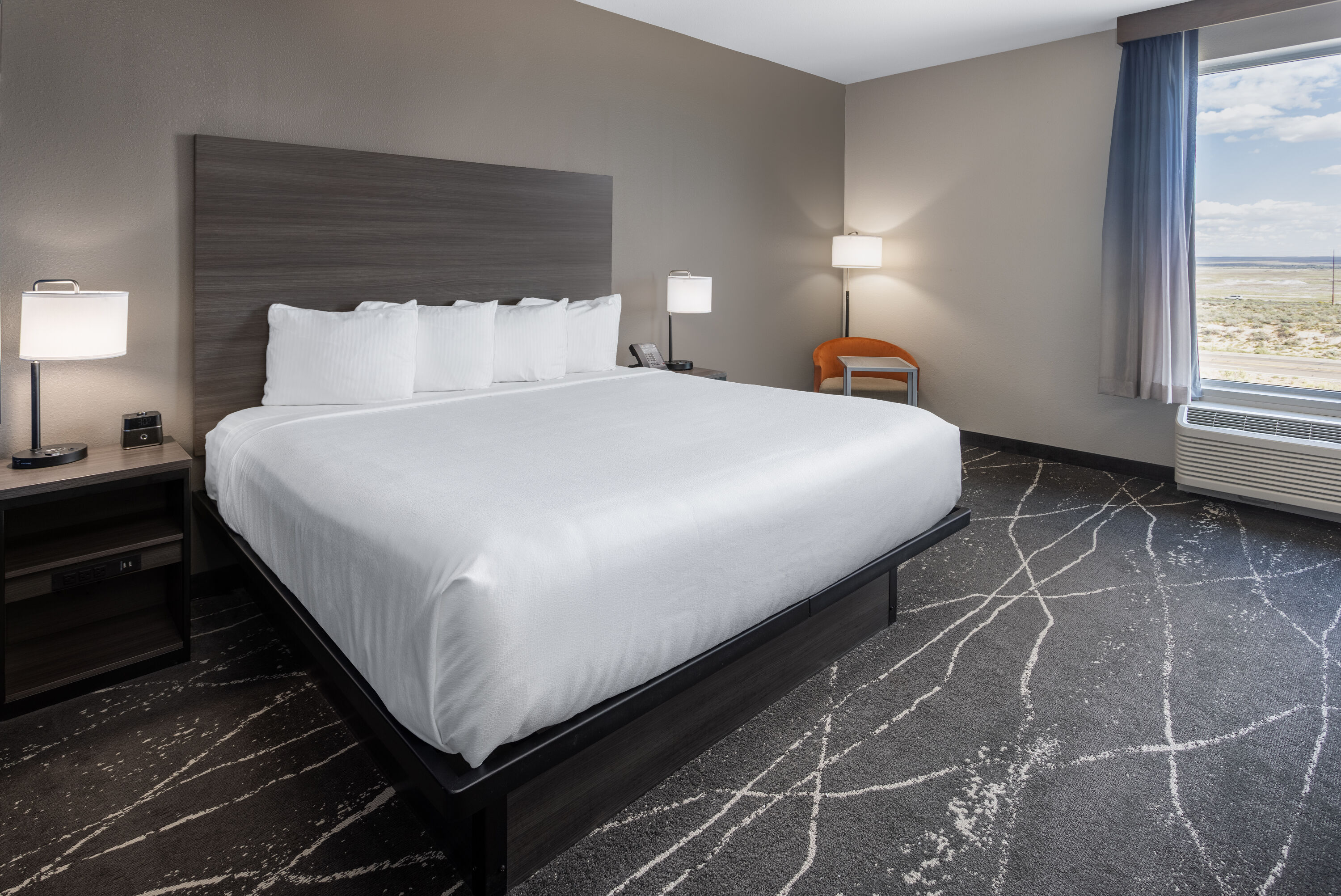 Guest room at the La Quinta Inn & Suites by Wyndham Holbrook Petrified Forest in Holbrook, Arizona
