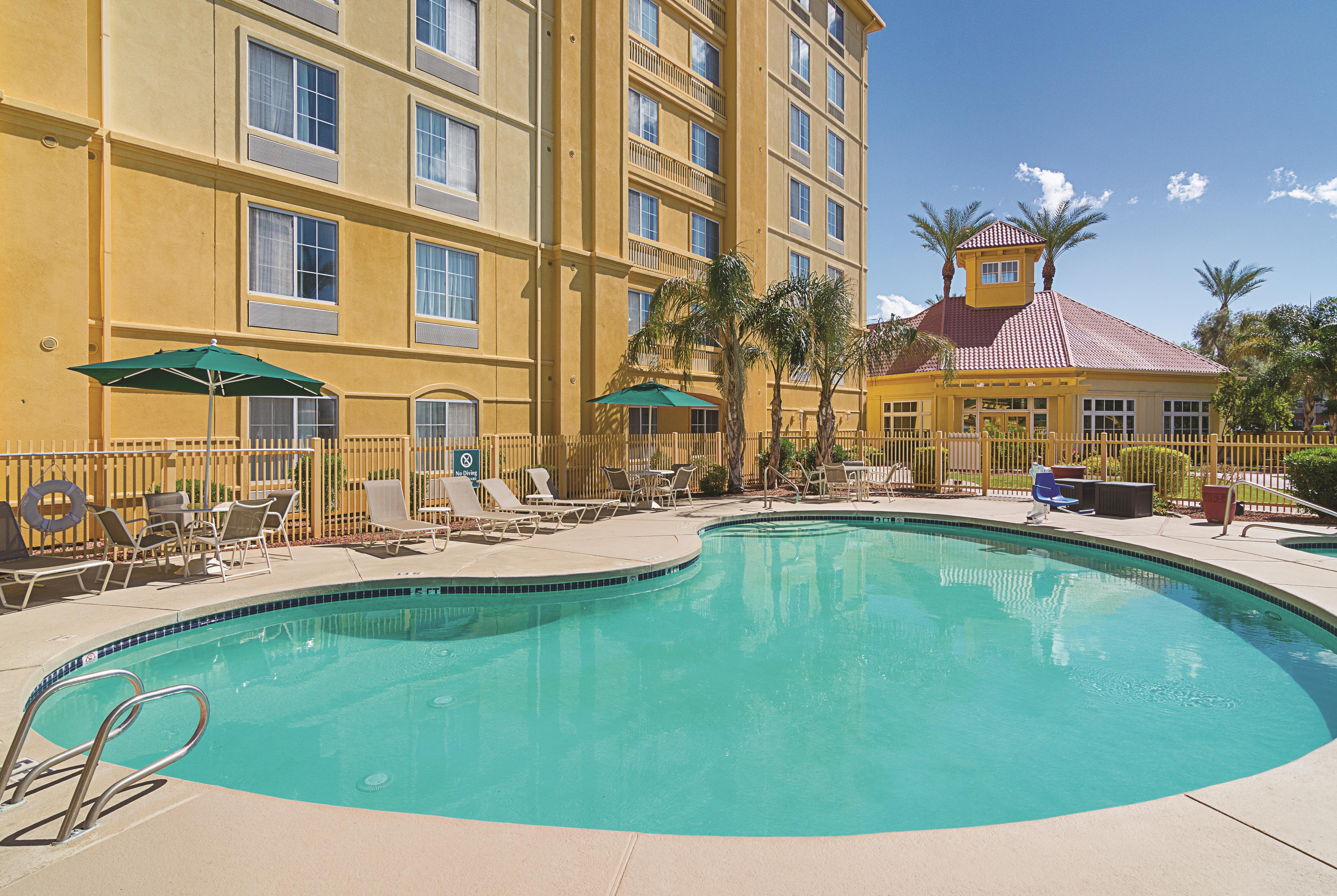 Pool at the La Quinta Inn & Suites by Wyndham Phoenix Mesa West in Mesa, Arizona