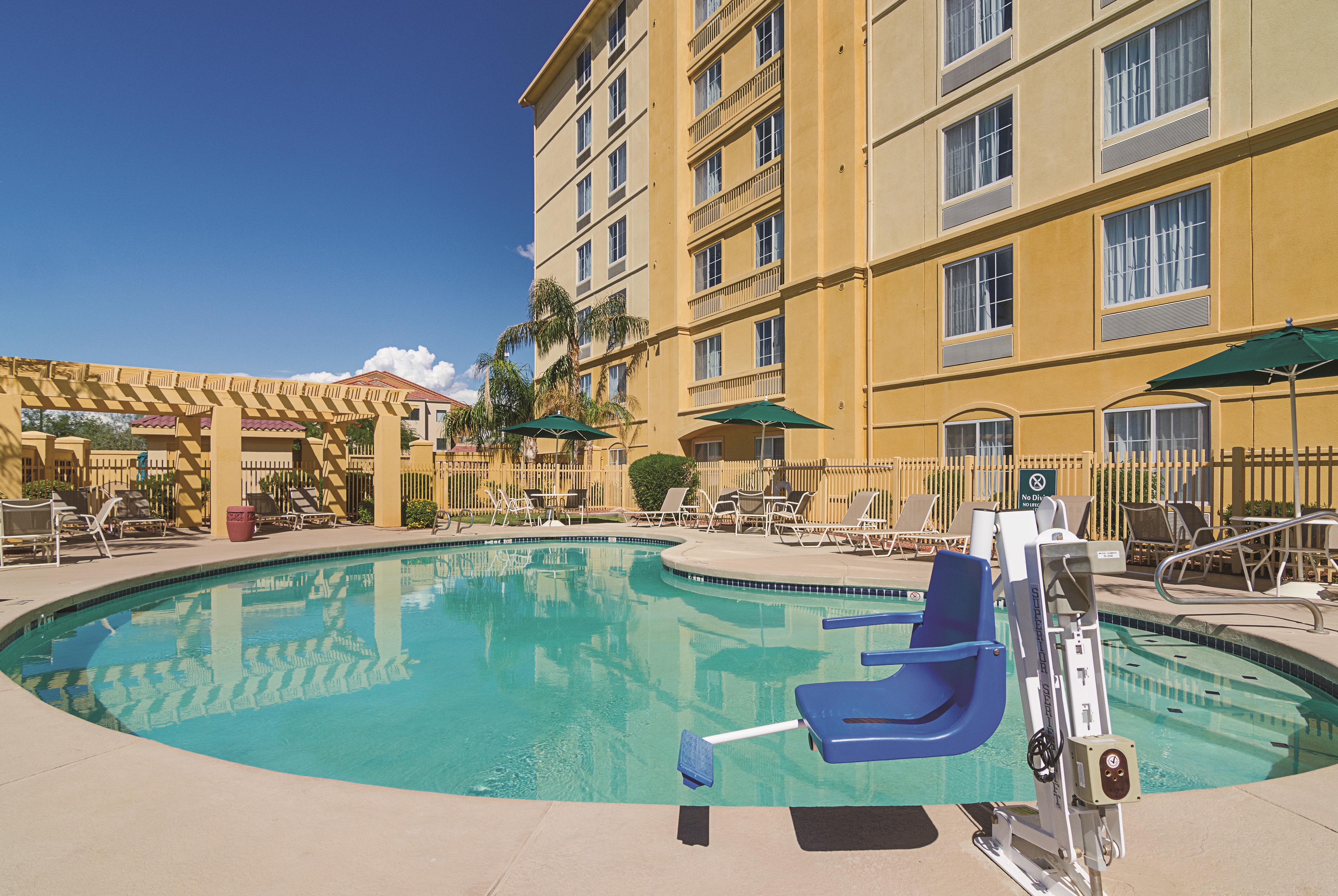 Pool at the La Quinta Inn & Suites by Wyndham Phoenix Mesa West in Mesa, Arizona