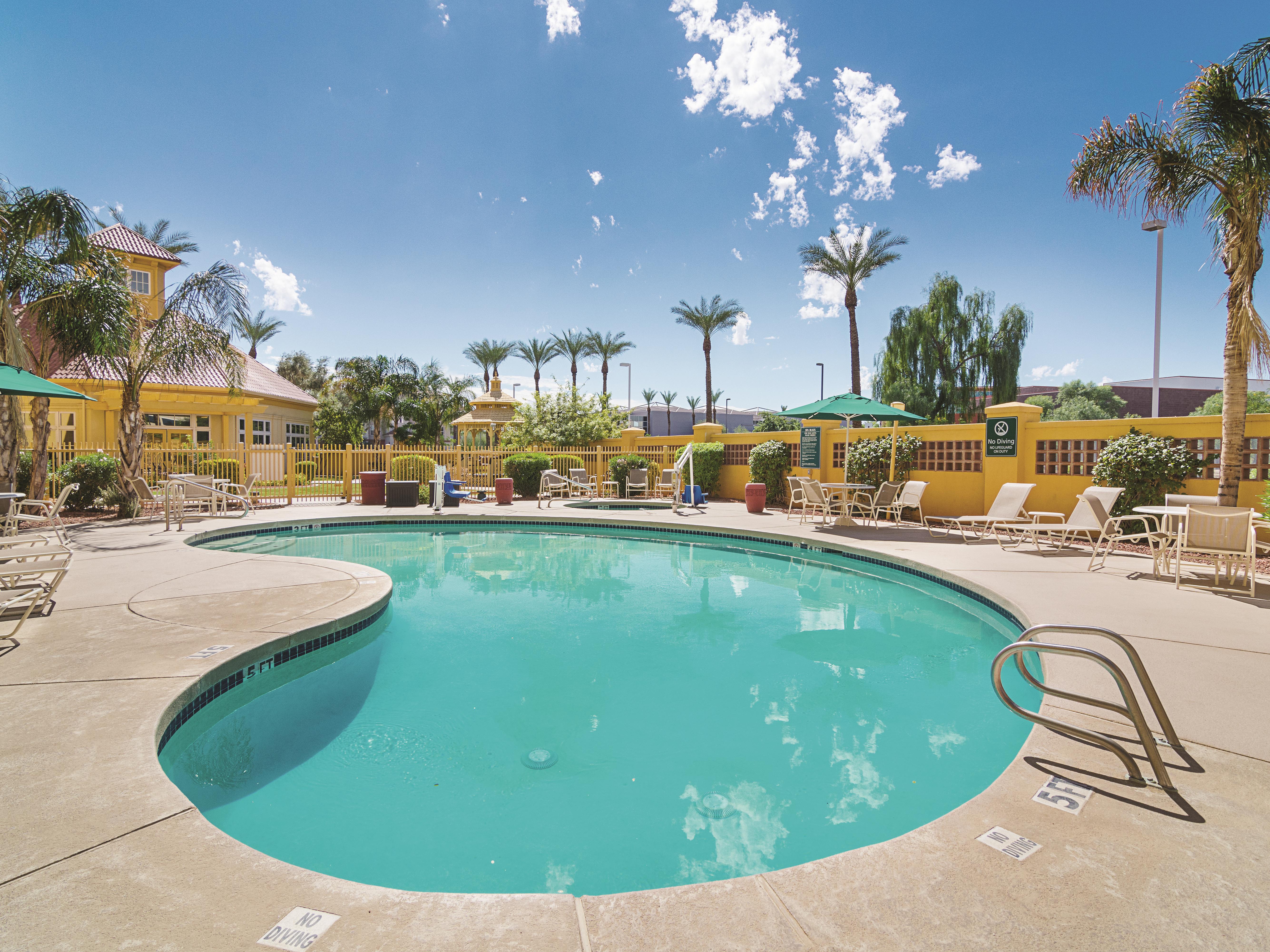 Pool at the La Quinta Inn & Suites by Wyndham Phoenix Mesa West in Mesa, Arizona