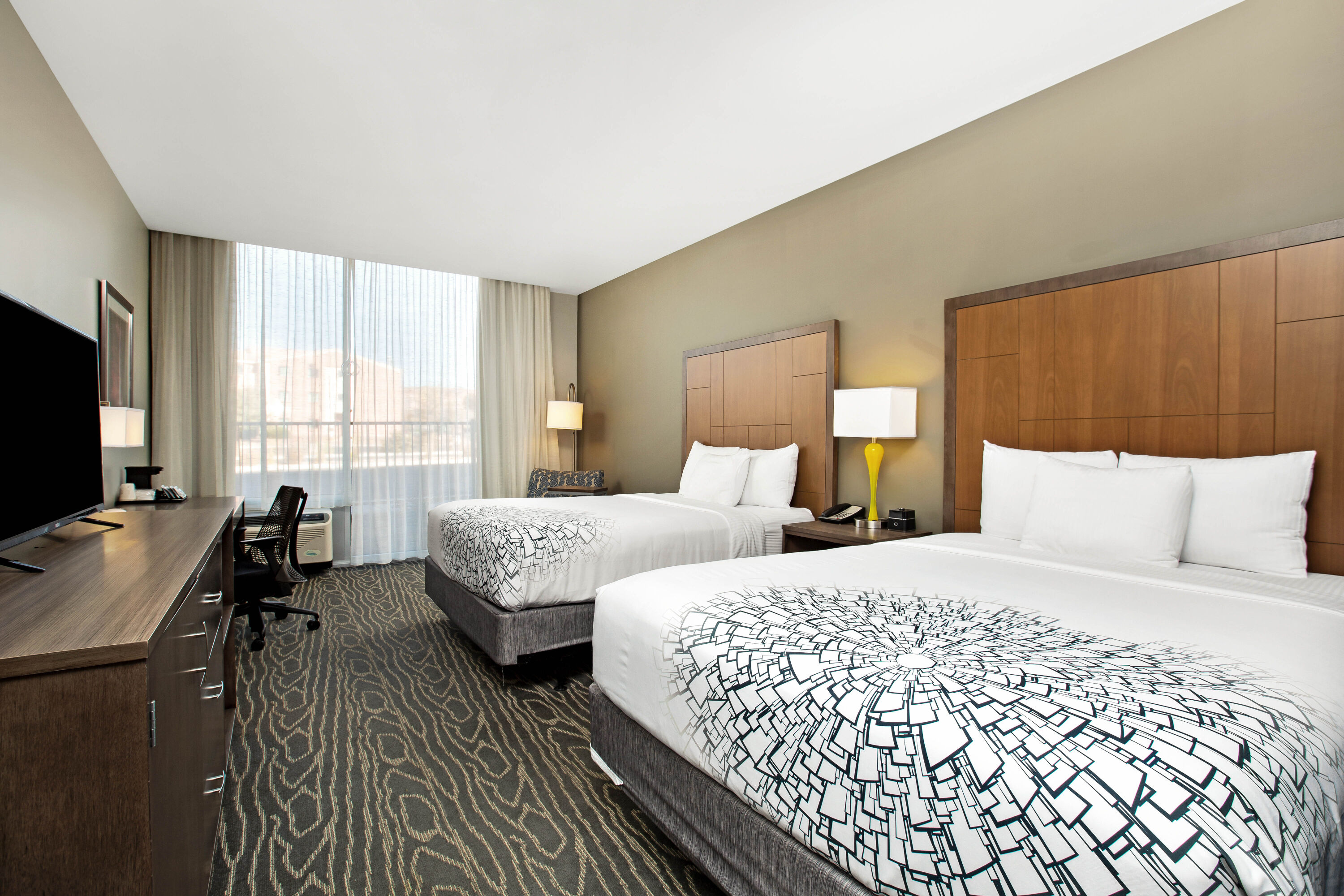 Guest room at the La Quinta Inn & Suites by Wyndham Page at Lake Powell in Page, Arizona