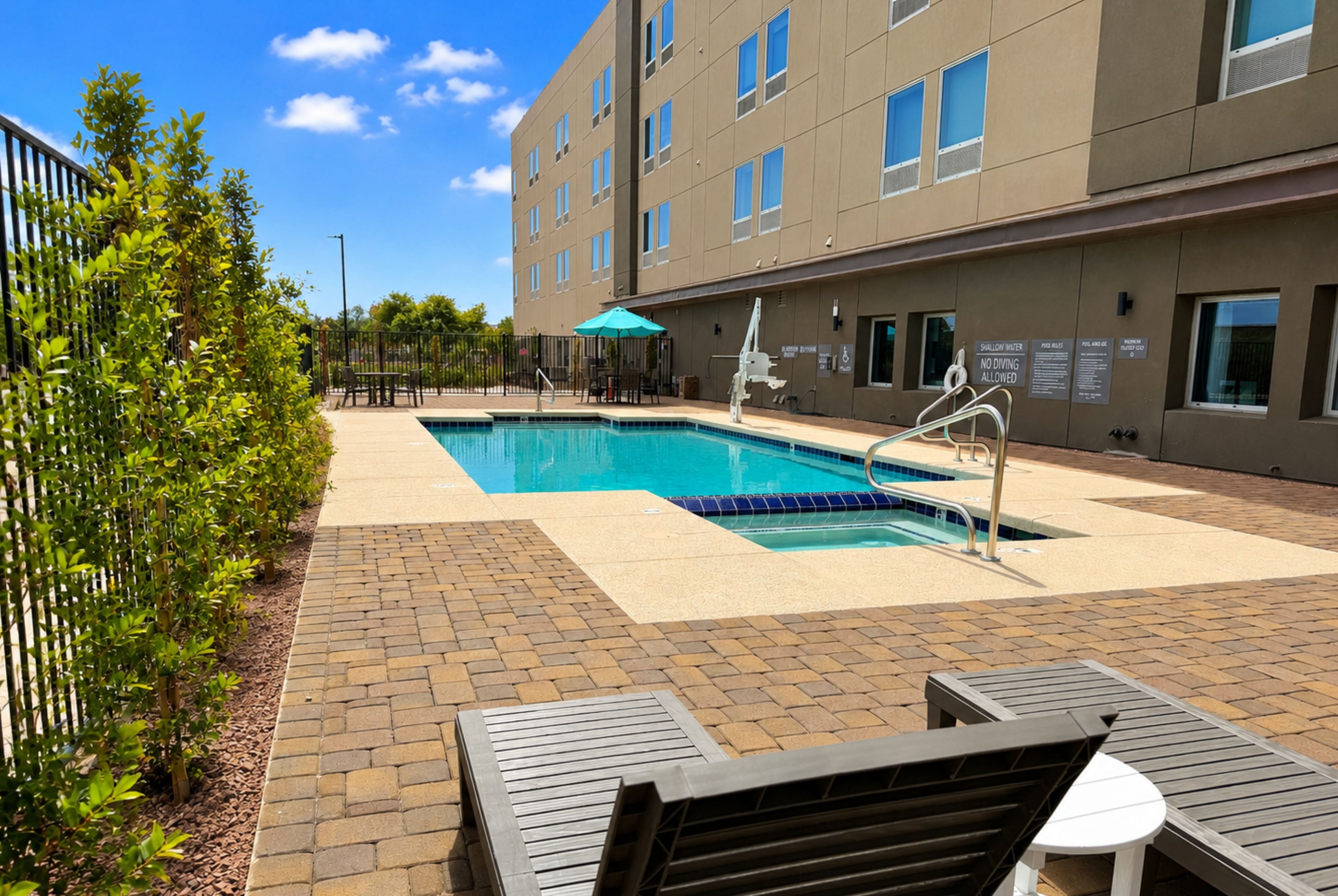 Pool at the La Quinta Inn & Suites by Wyndham Phoenix West / Glendale in Phoenix, Arizona