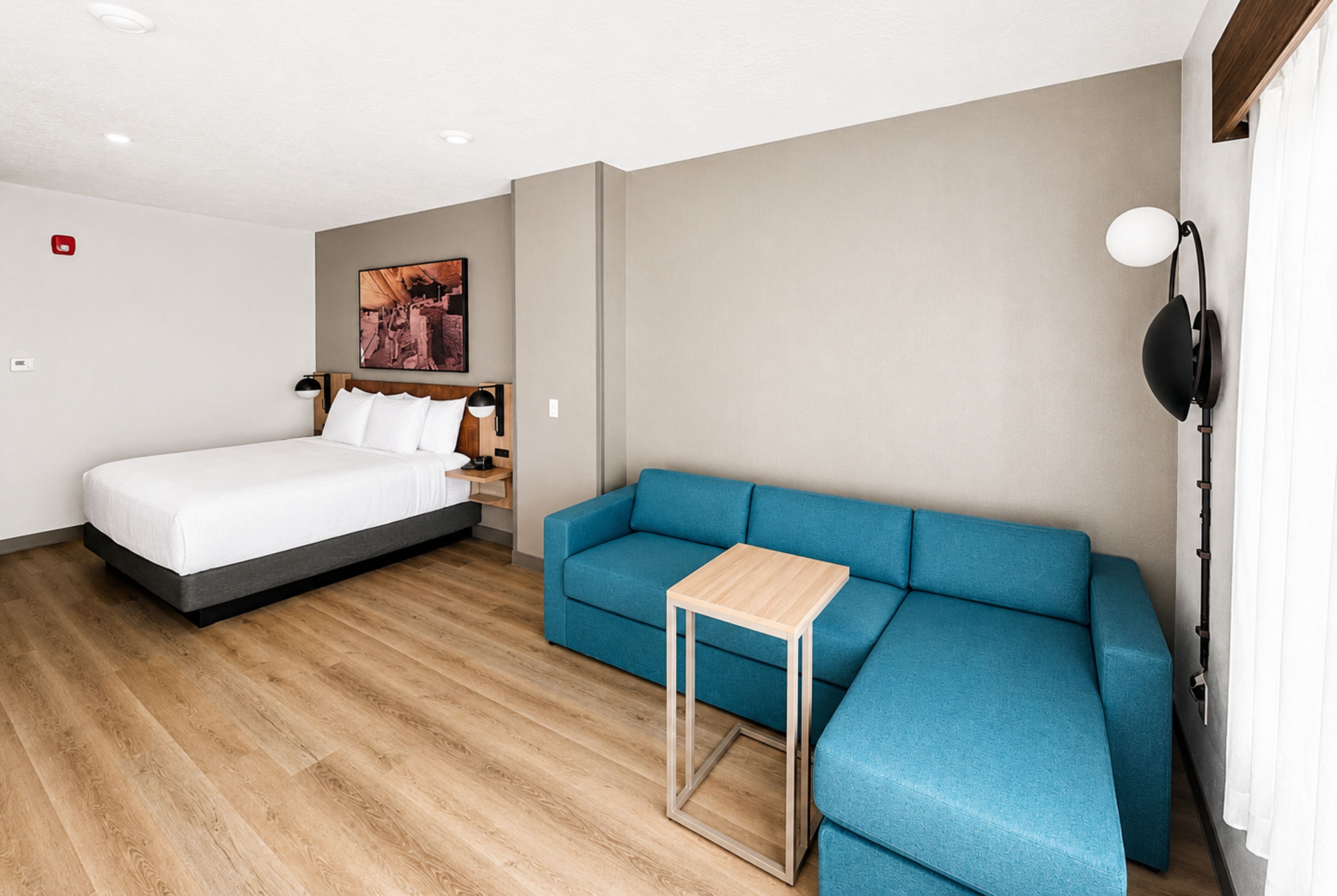 Guest room at the La Quinta Inn & Suites by Wyndham Shonto in Shonto, Arizona