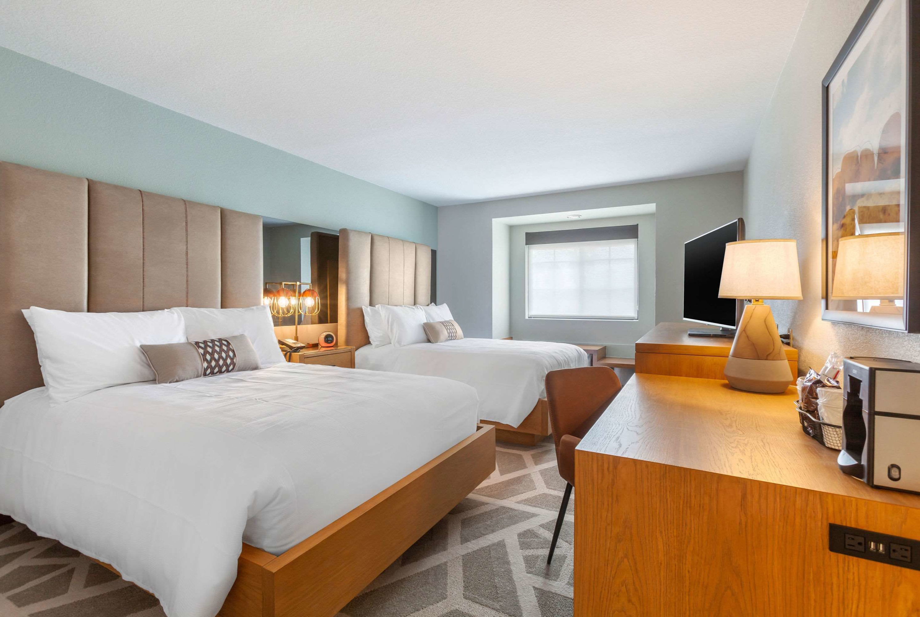 Guest room at the La Quinta Inn & Suites by Wyndham Tempe University / Phoenix in Tempe, Arizona