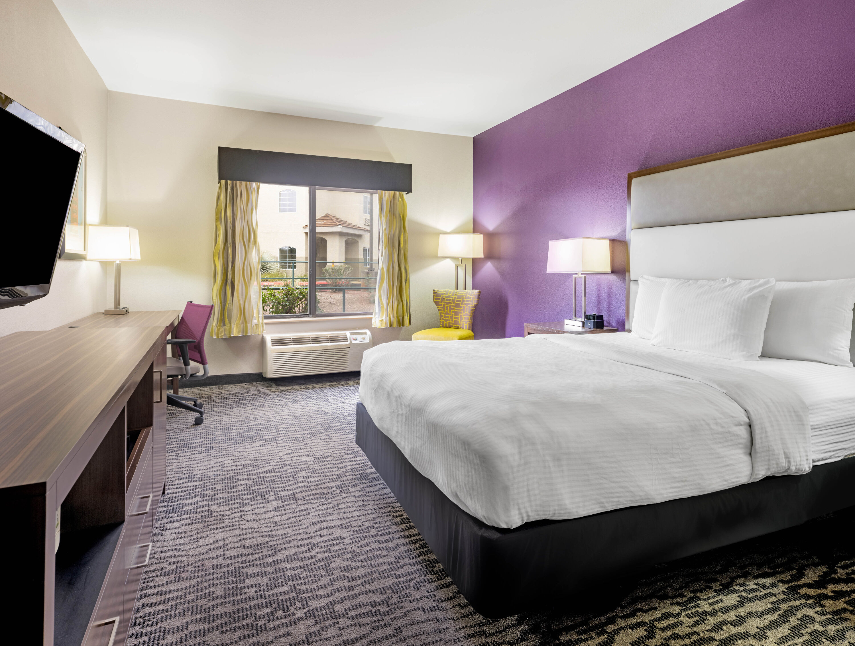 Guest room at the La Quinta Inn & Suites by Wyndham NW Tucson Marana in Tucson, Arizona