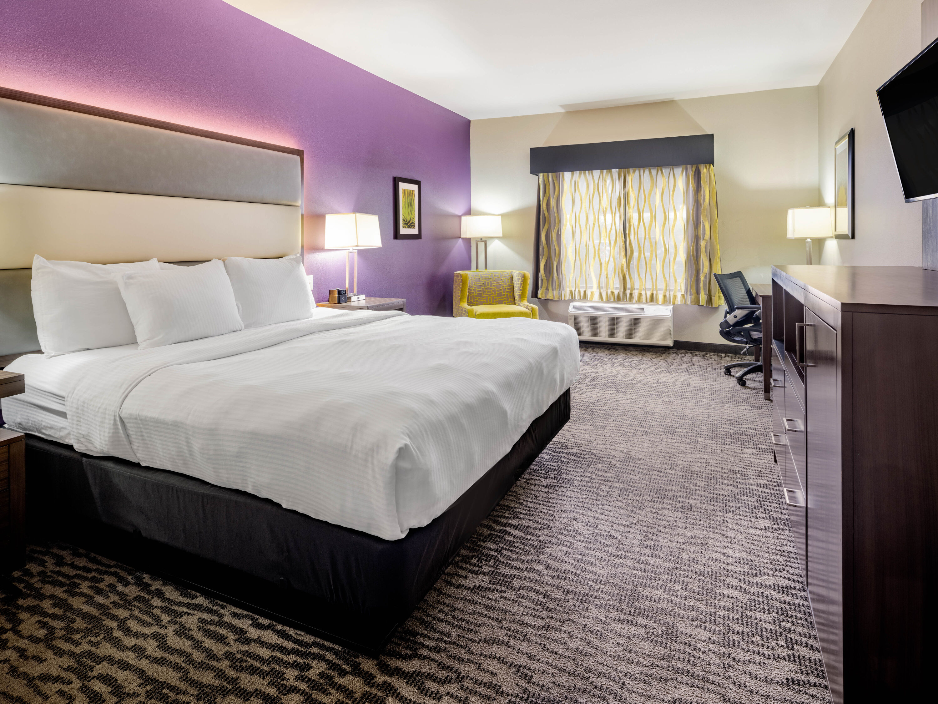 Guest room at the La Quinta Inn & Suites by Wyndham NW Tucson Marana in Tucson, Arizona