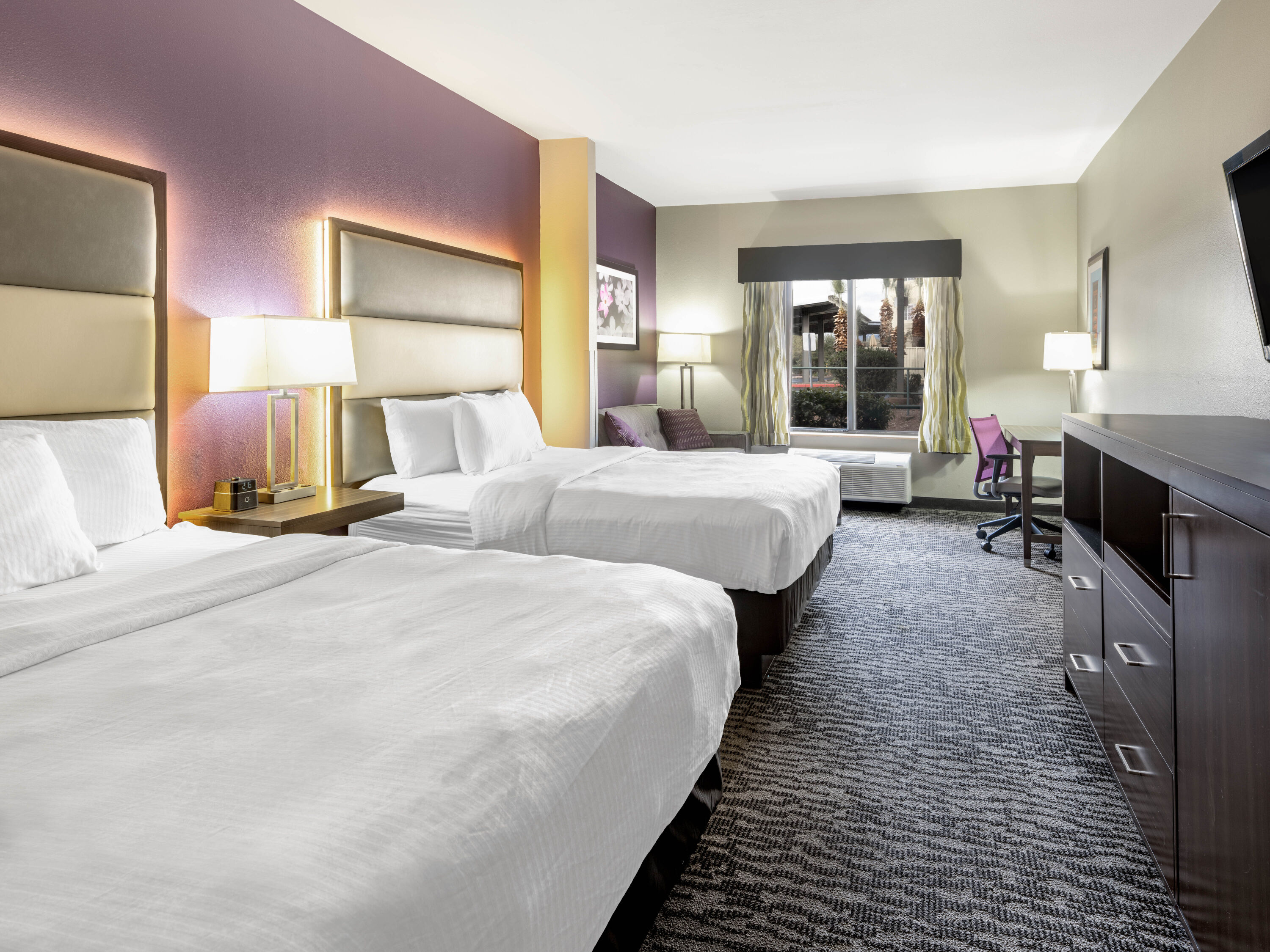 Guest room at the La Quinta Inn & Suites by Wyndham NW Tucson Marana in Tucson, Arizona