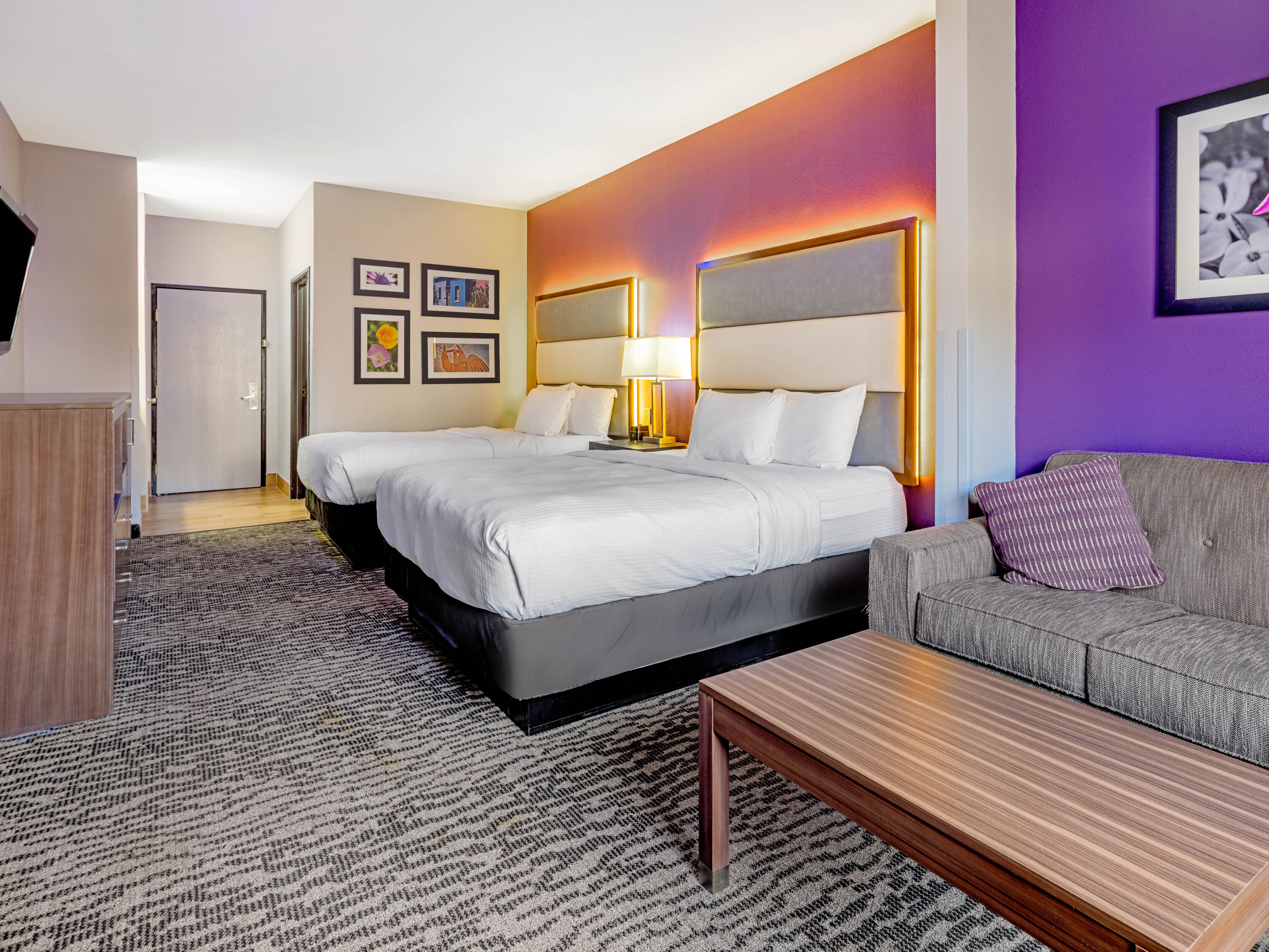 Guest room at the La Quinta Inn & Suites by Wyndham NW Tucson Marana in Tucson, Arizona