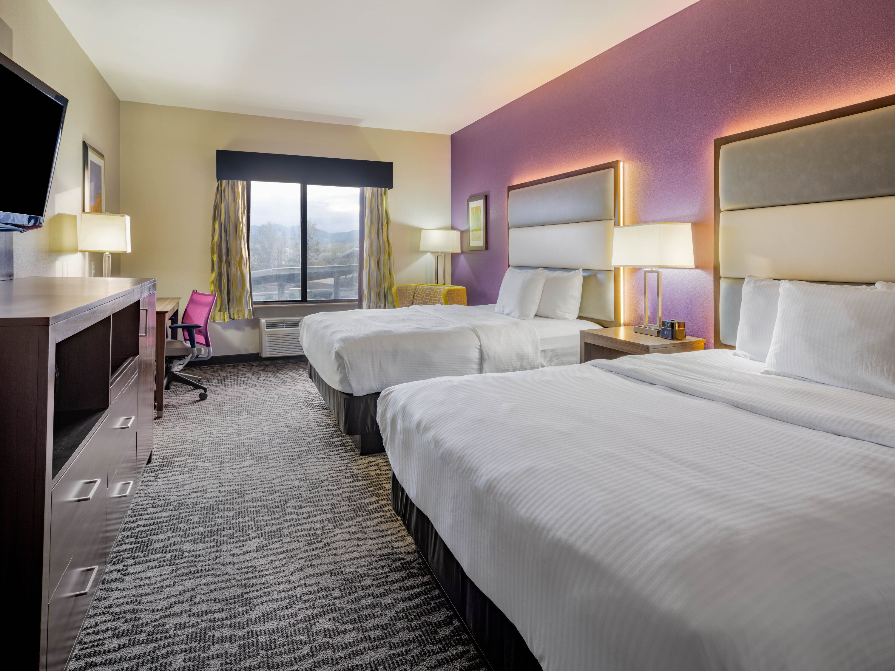 Guest room at the La Quinta Inn & Suites by Wyndham NW Tucson Marana in Tucson, Arizona