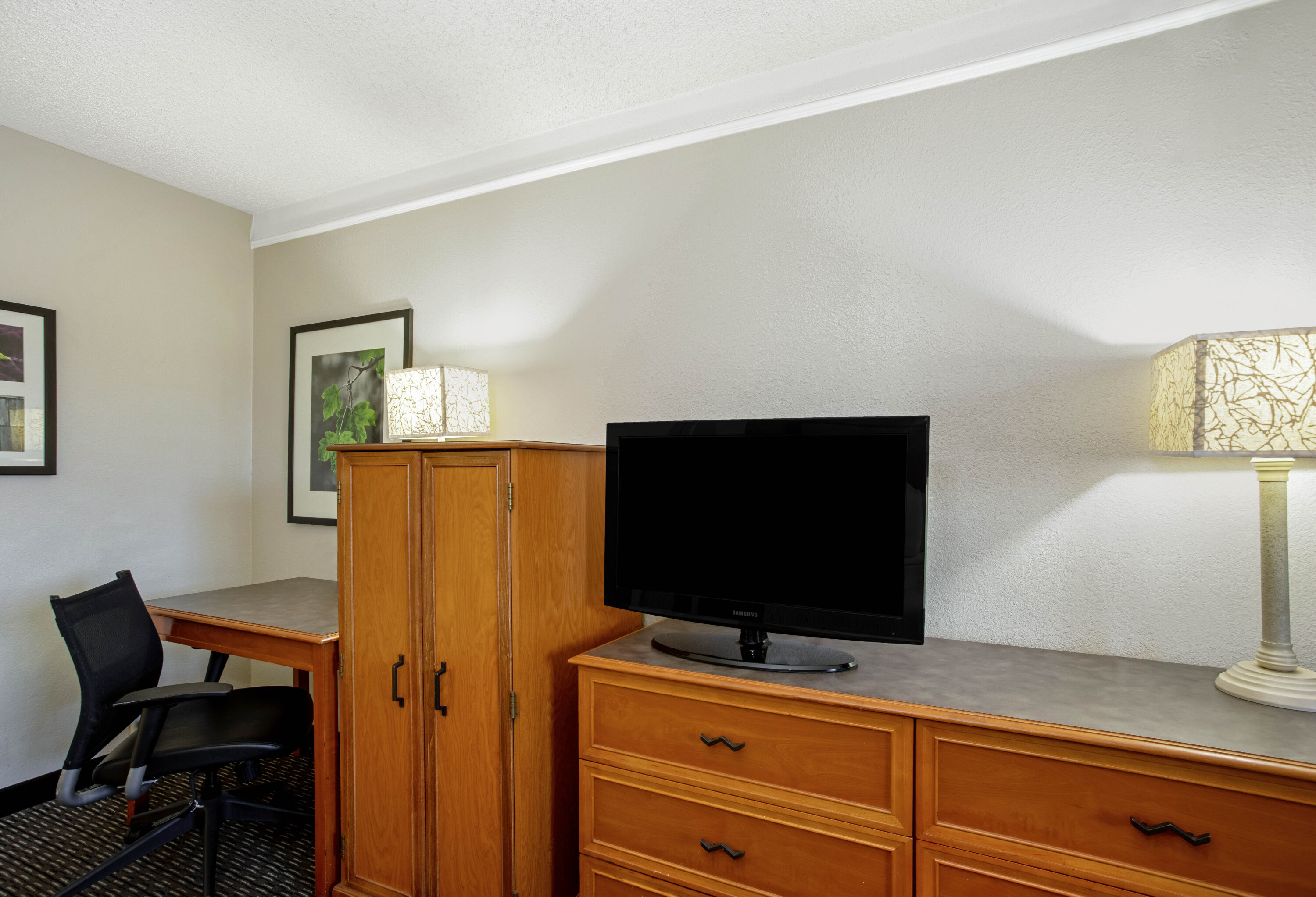Guest room feature at the La Quinta Inn by Wyndham Tucson East in Tucson, Arizona