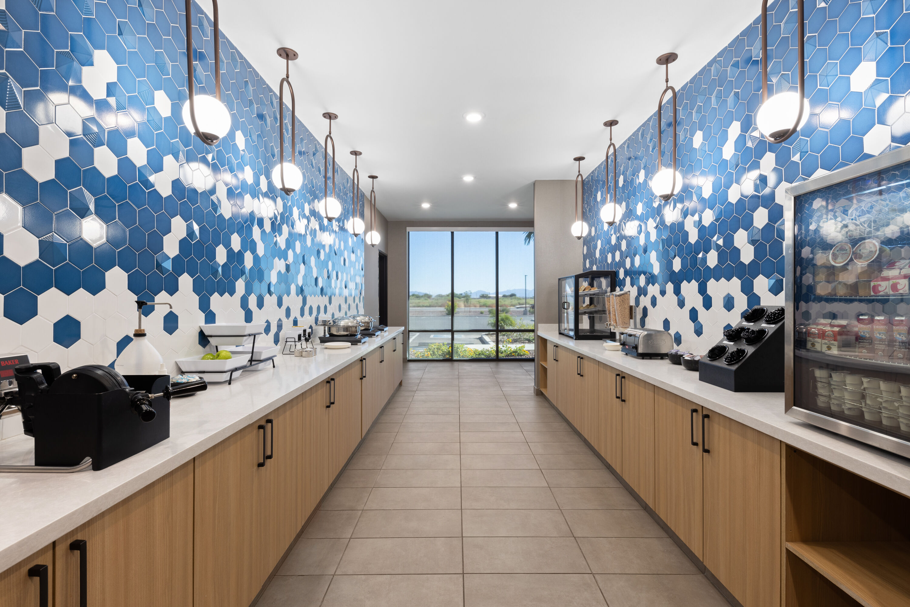 Free breakfast at La Quinta Inn & Suites by Wyndham Yuma in Yuma, Arizona