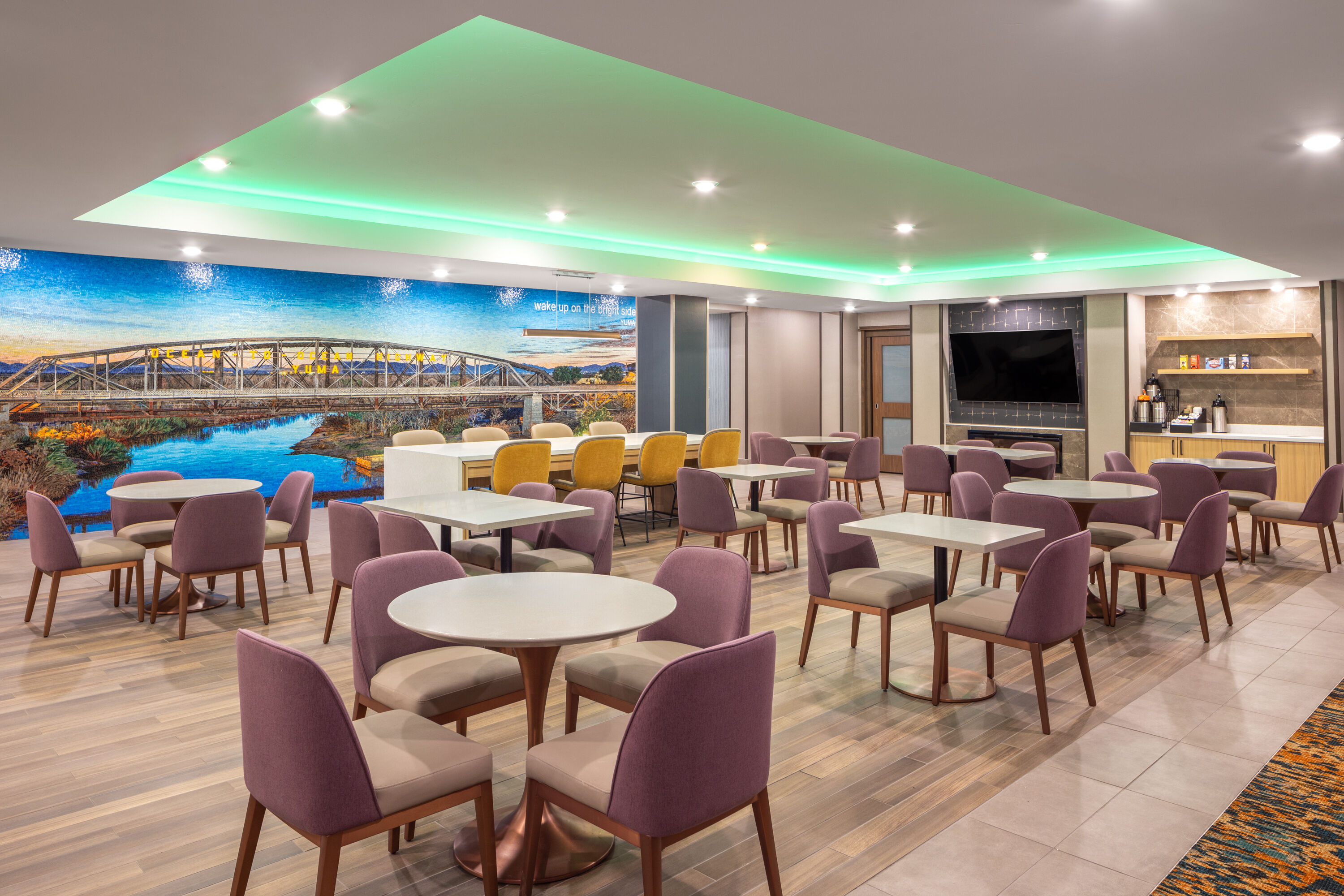 Free breakfast at La Quinta Inn & Suites by Wyndham Yuma in Yuma, Arizona