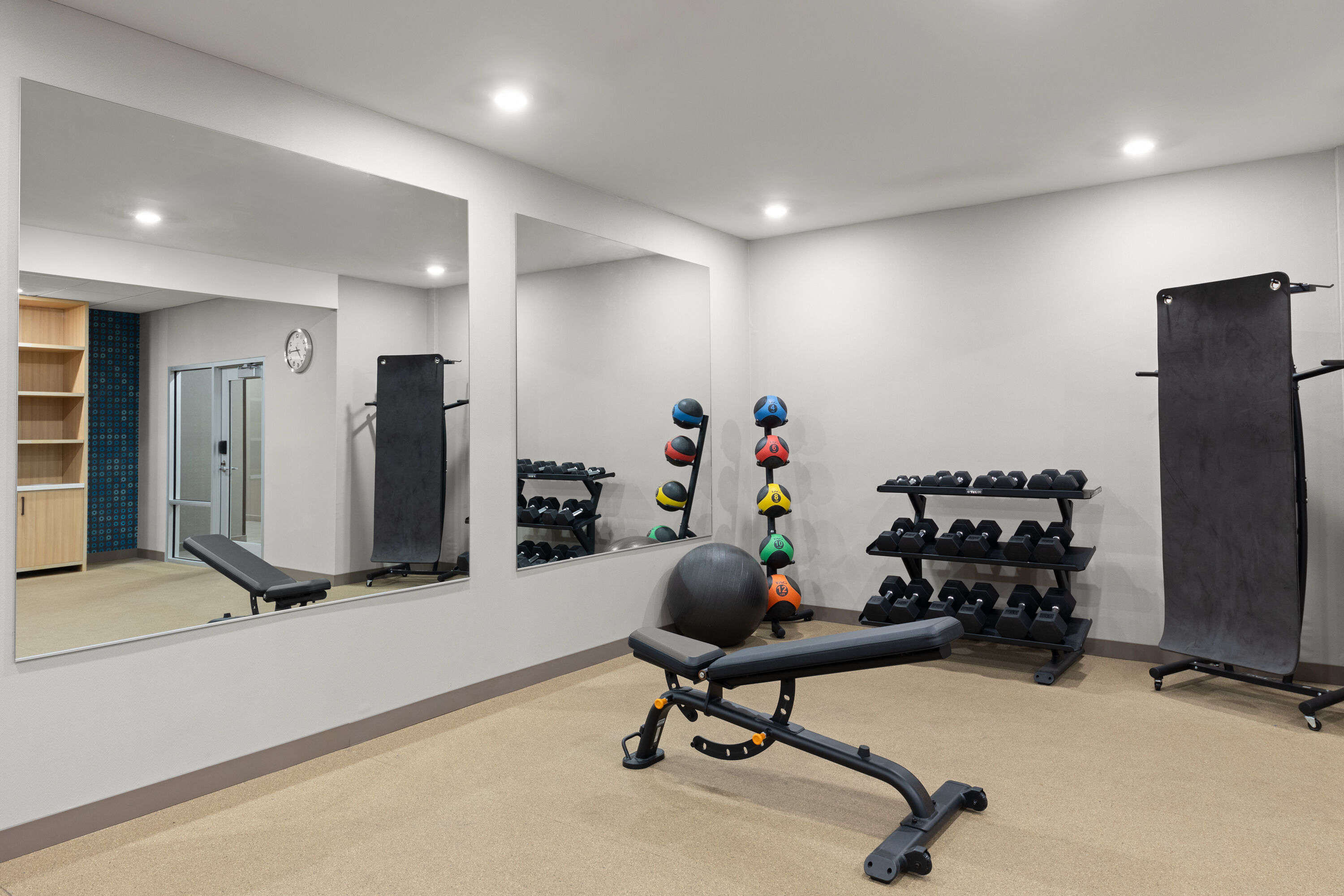 Fitness room at La Quinta Inn & Suites by Wyndham Yuma in Yuma, Arizona