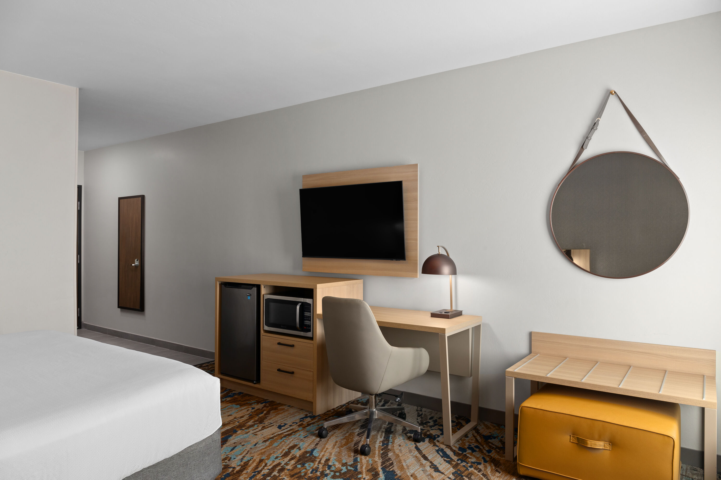 Guest room at the La Quinta Inn & Suites by Wyndham Yuma in Yuma, Arizona