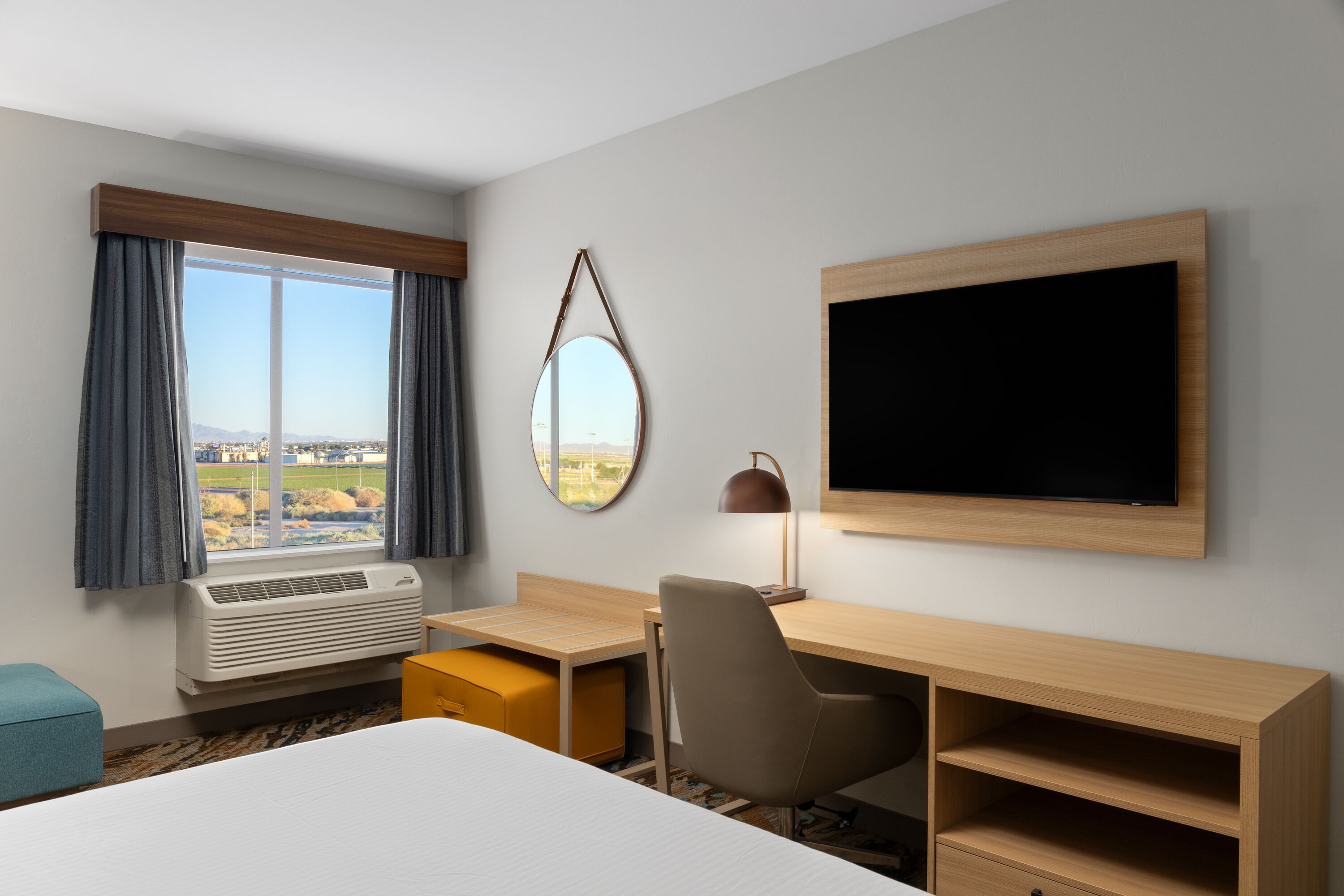 Guest room at the La Quinta Inn & Suites by Wyndham Yuma in Yuma, Arizona