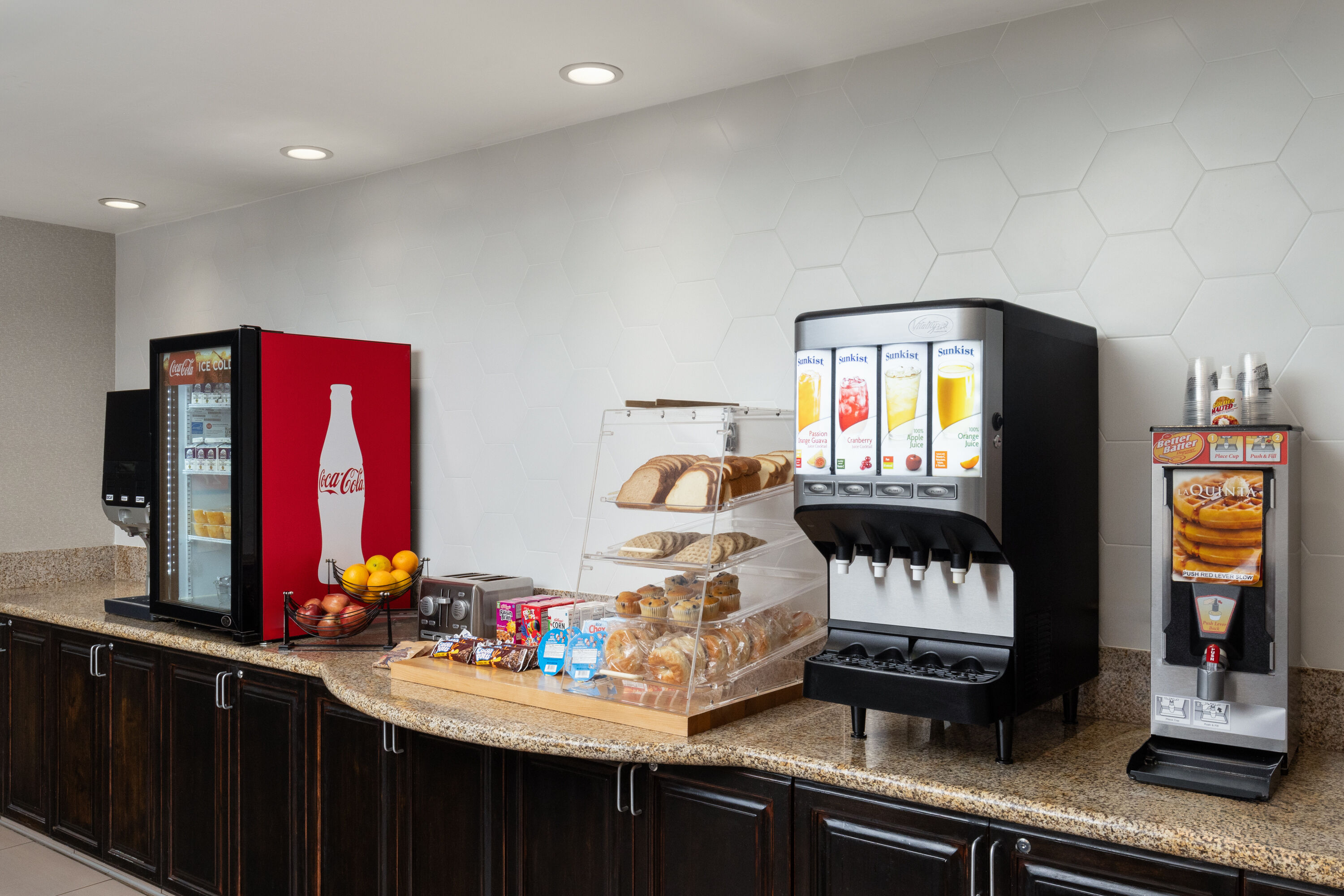 Free breakfast at La Quinta Inn & Suites by Wyndham Bakersfield North in Bakersfield, California