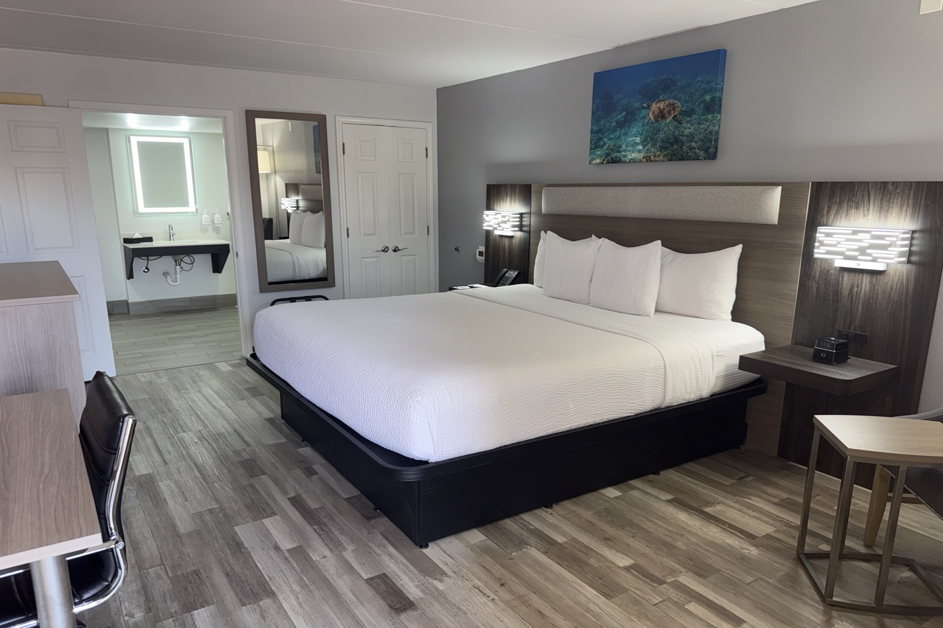 Guest room at the La Quinta Inn by Wyndham San Diego Chula Vista in Chula Vista, California
