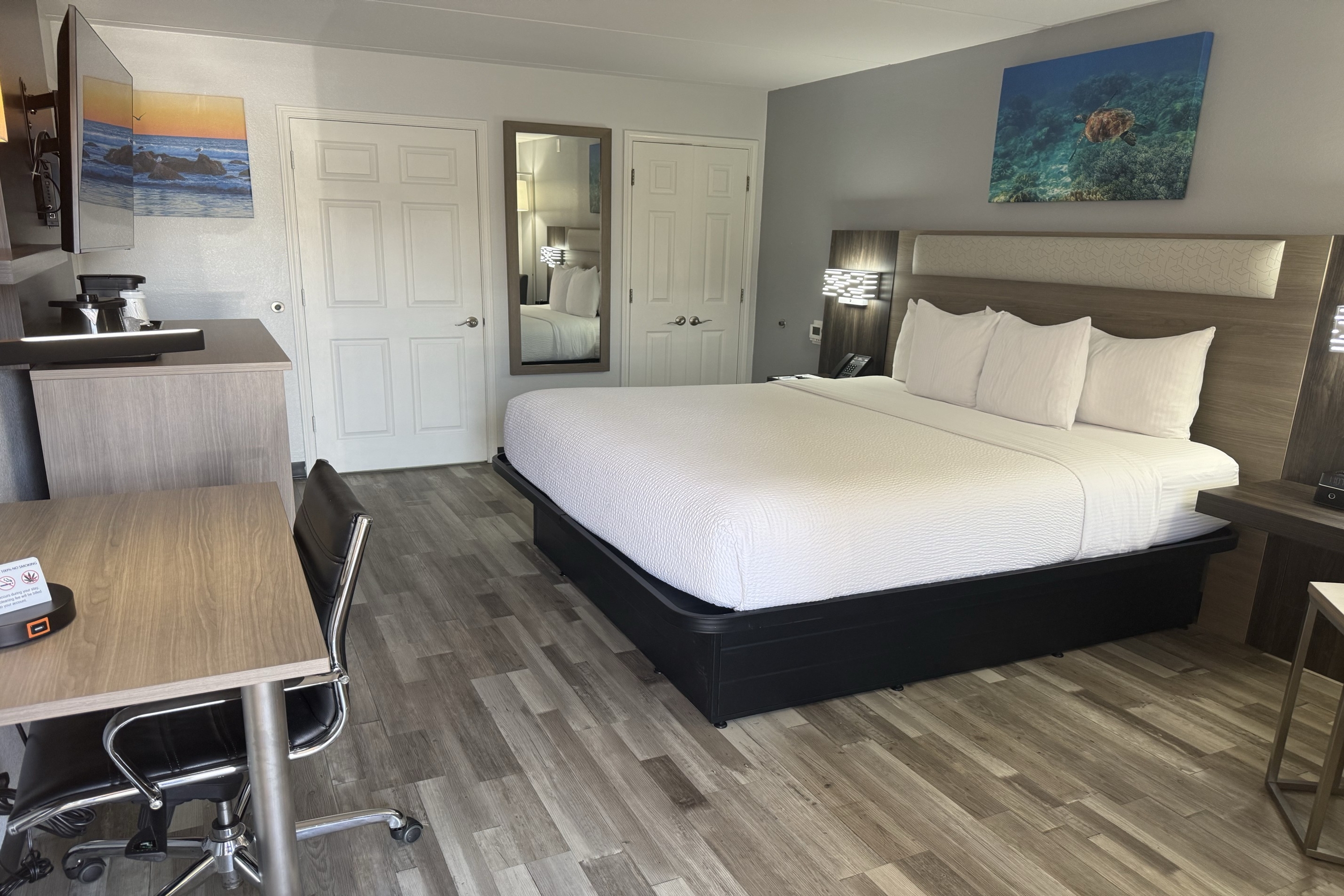 Guest room at the La Quinta Inn by Wyndham San Diego Chula Vista in Chula Vista, California