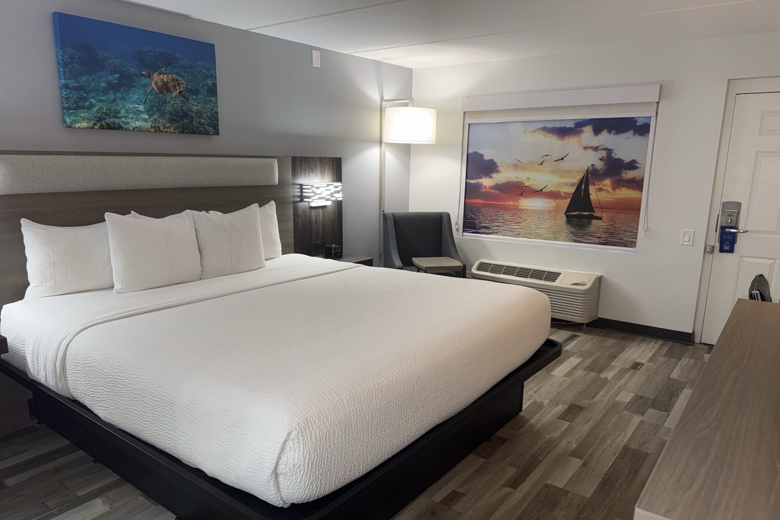 Guest room at the La Quinta Inn by Wyndham San Diego Chula Vista in Chula Vista, California