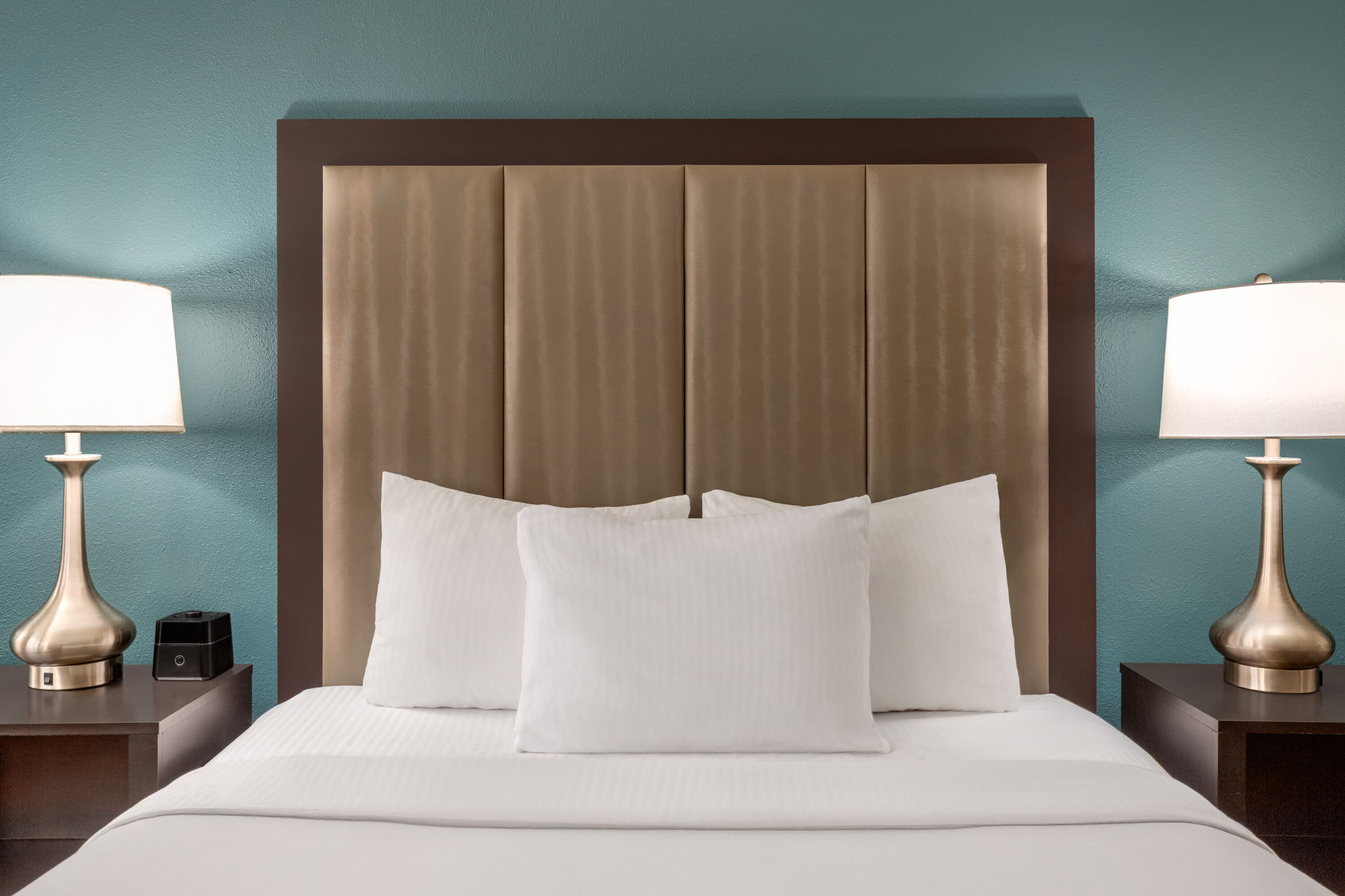 Guest room at the La Quinta Inn & Suites by Wyndham Fairfield - Napa Valley in Fairfield, California