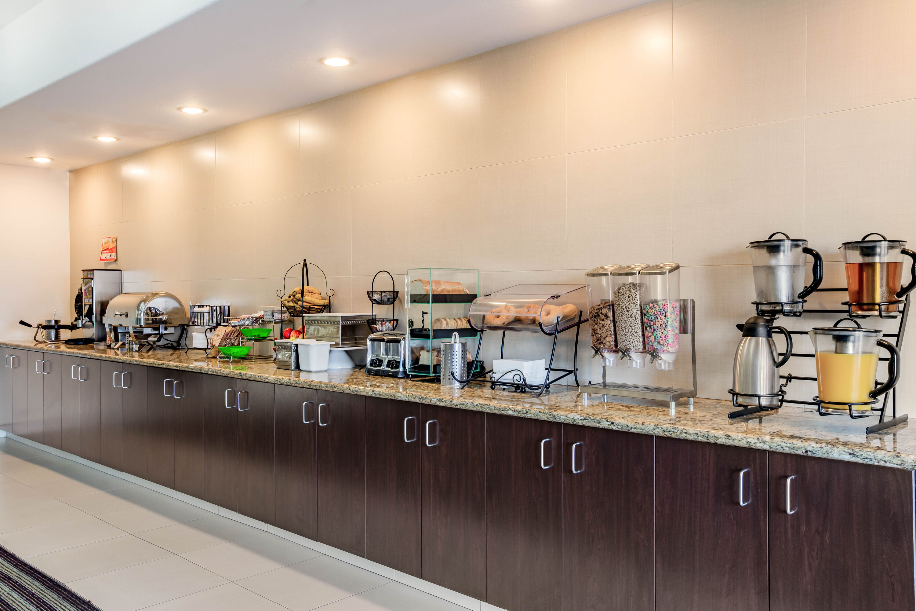 Free breakfast at La Quinta Inn & Suites by Wyndham Fowler in Fowler, California