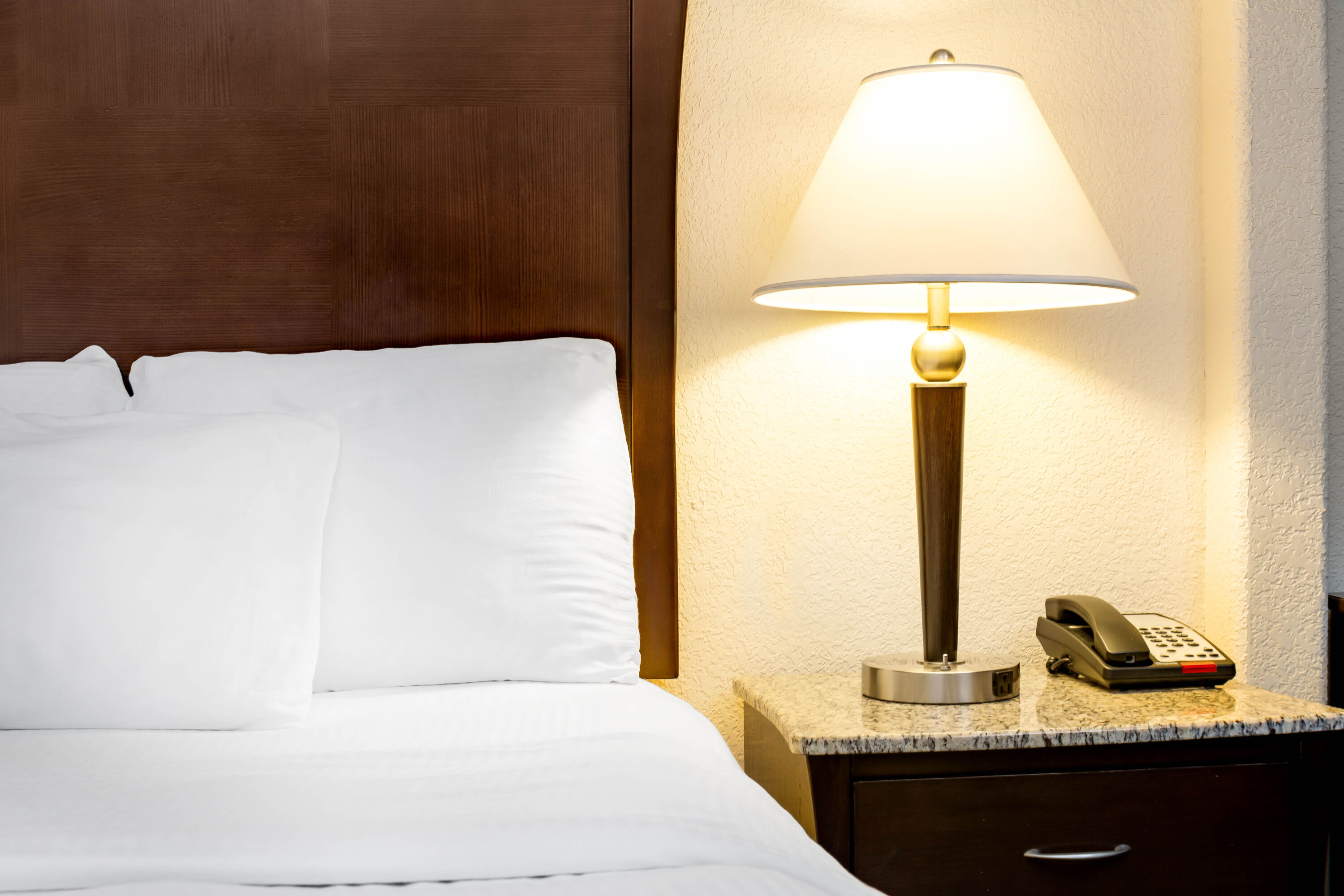 Guest room feature at the La Quinta Inn & Suites by Wyndham Fowler in Fowler, California