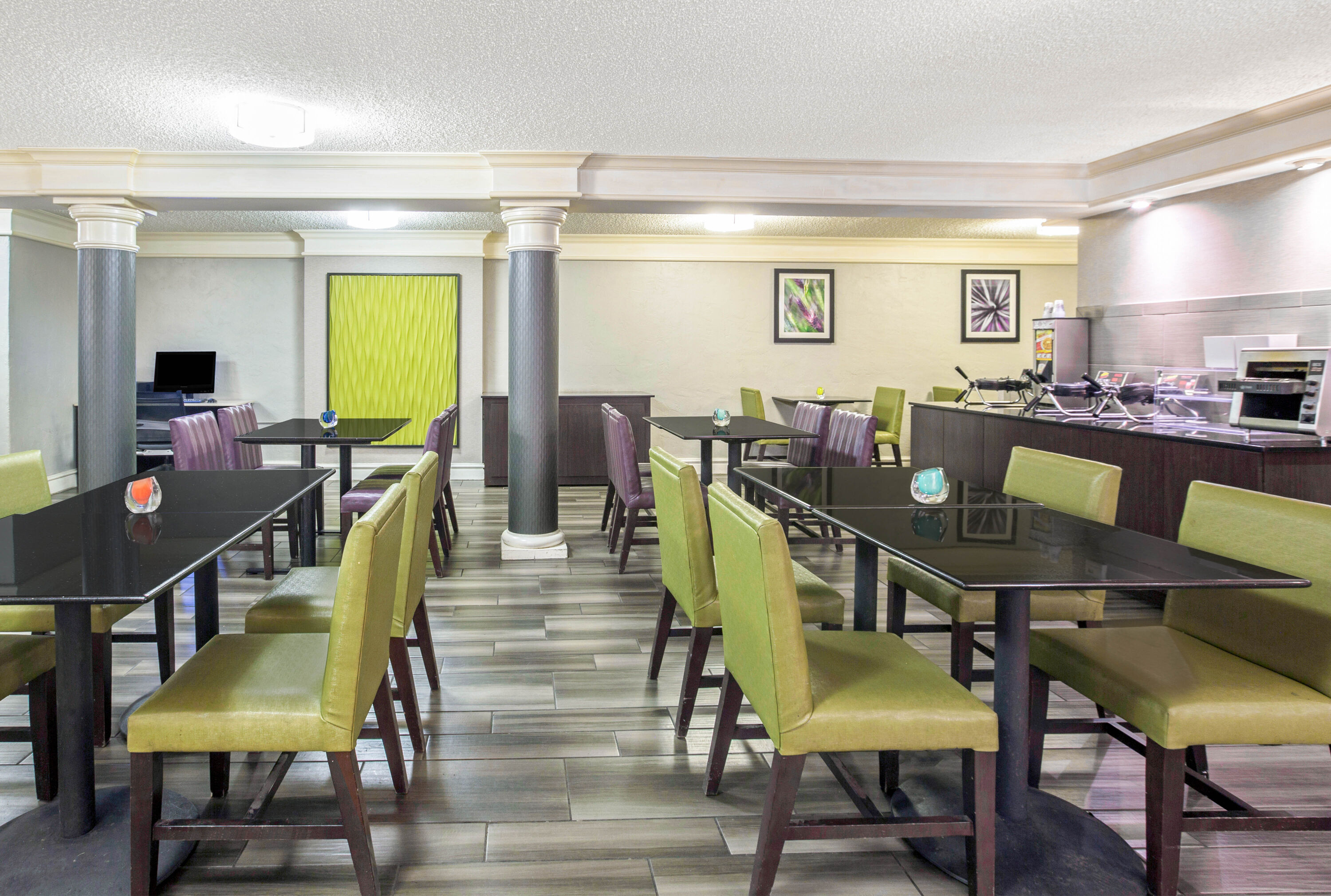 Free breakfast at La Quinta Inn by Wyndham Fresno Yosemite in Fresno, California