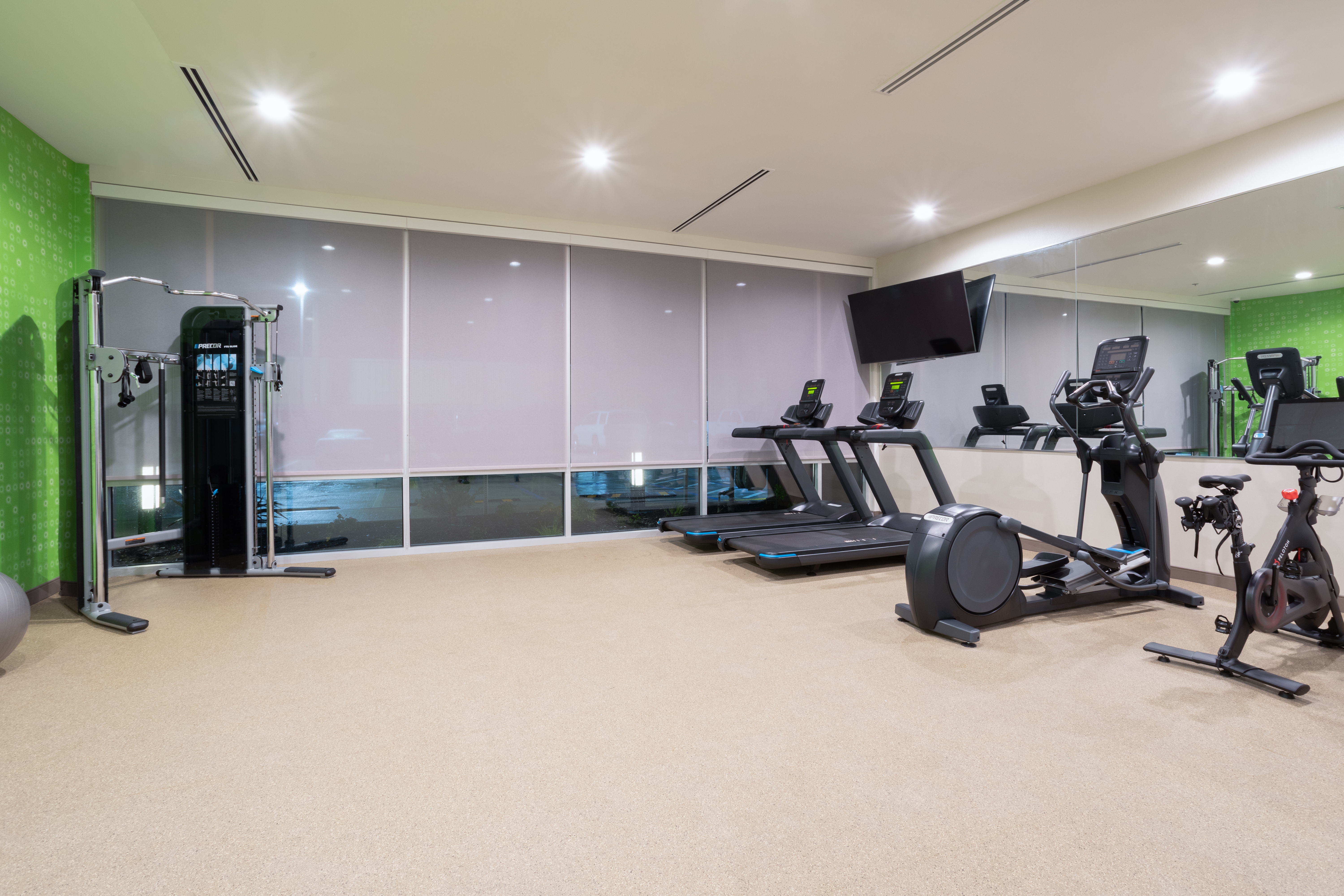 Fitness room at La Quinta Inn & Suites by Wyndham Galt Lodi North in Galt, California