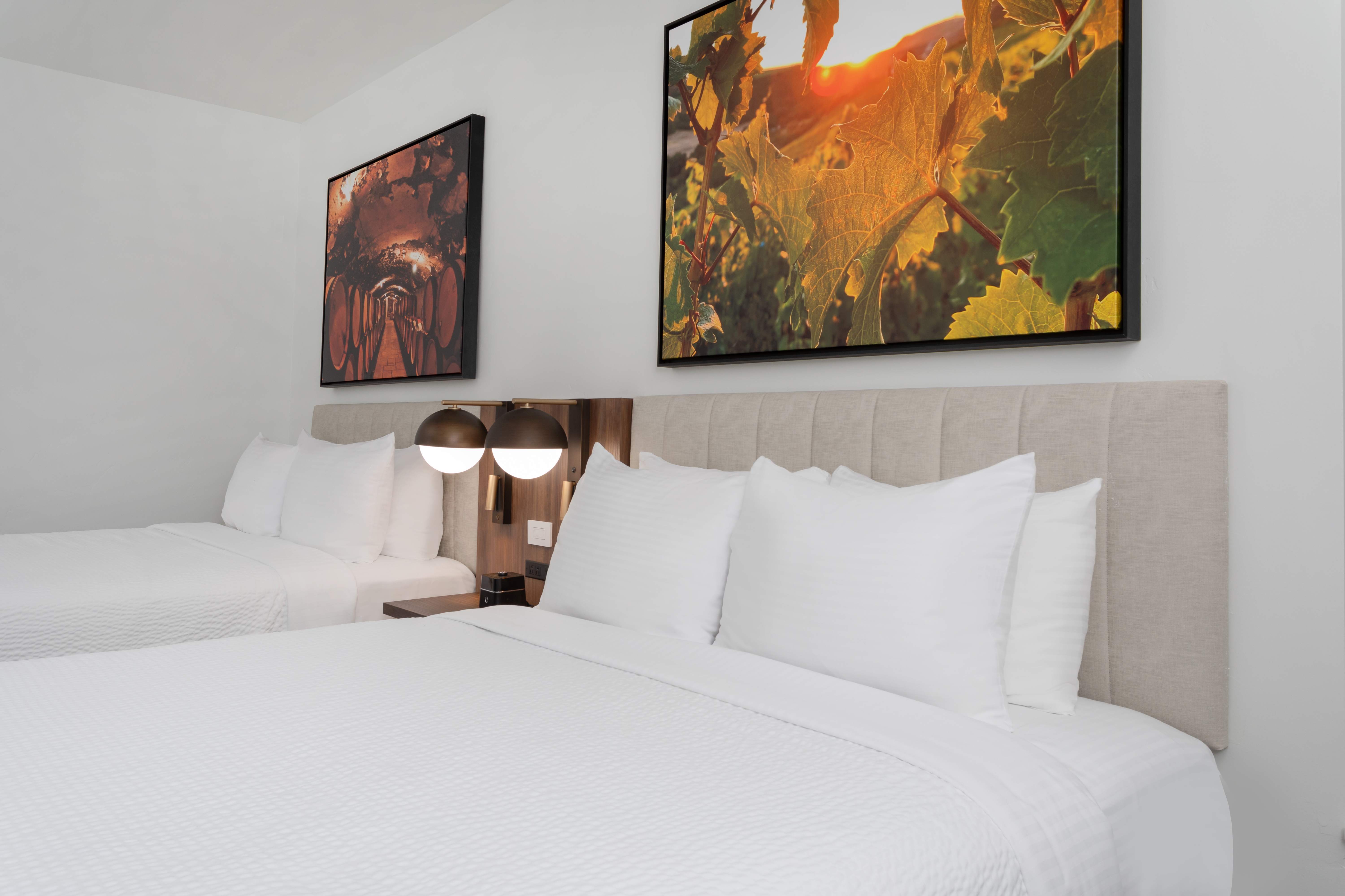 Guest room at the La Quinta Inn & Suites by Wyndham Galt Lodi North in Galt, California