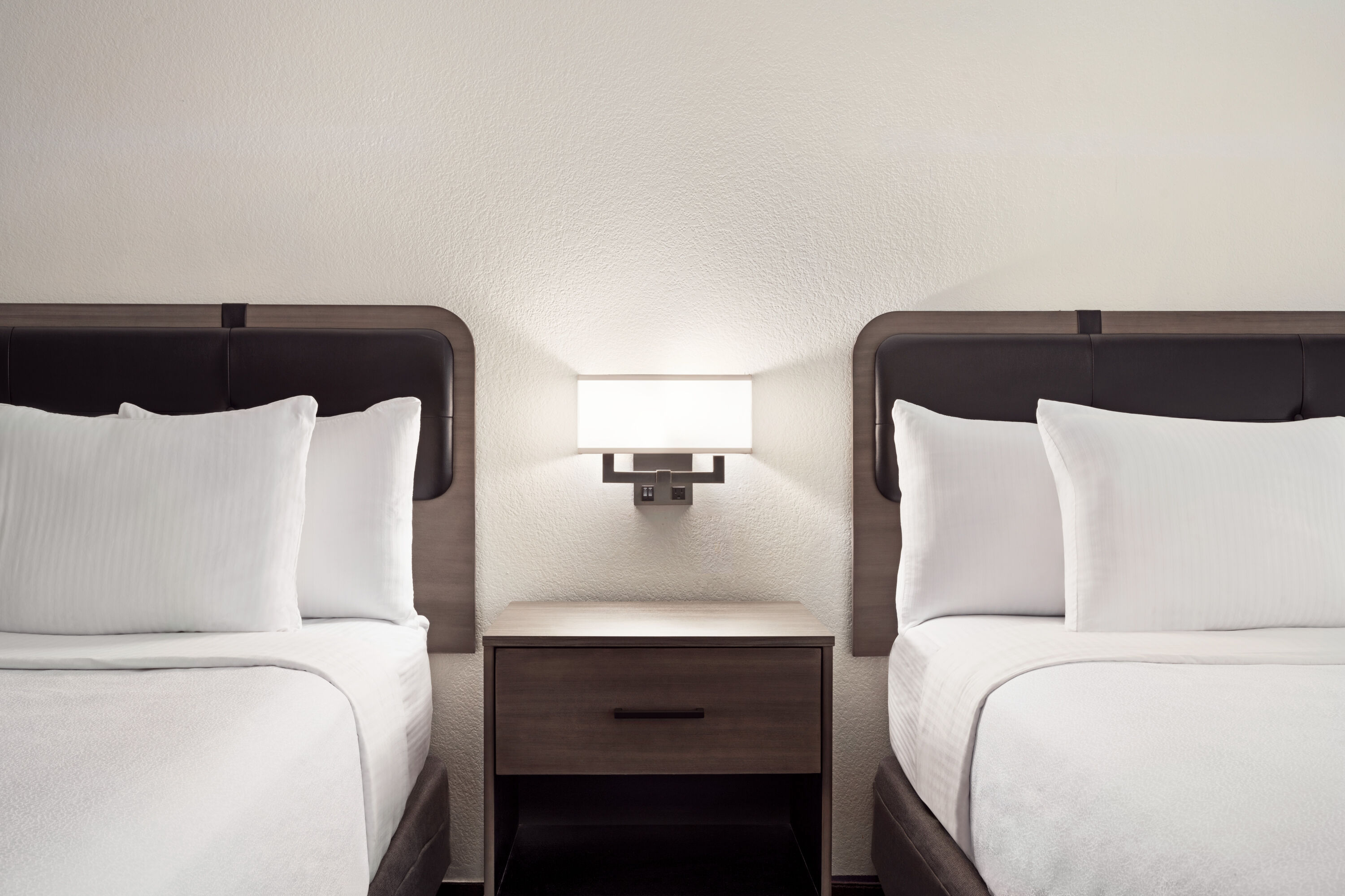 Guest room at the La Quinta Inn & Suites by Wyndham Hesperia Victorville in Hesperia, California