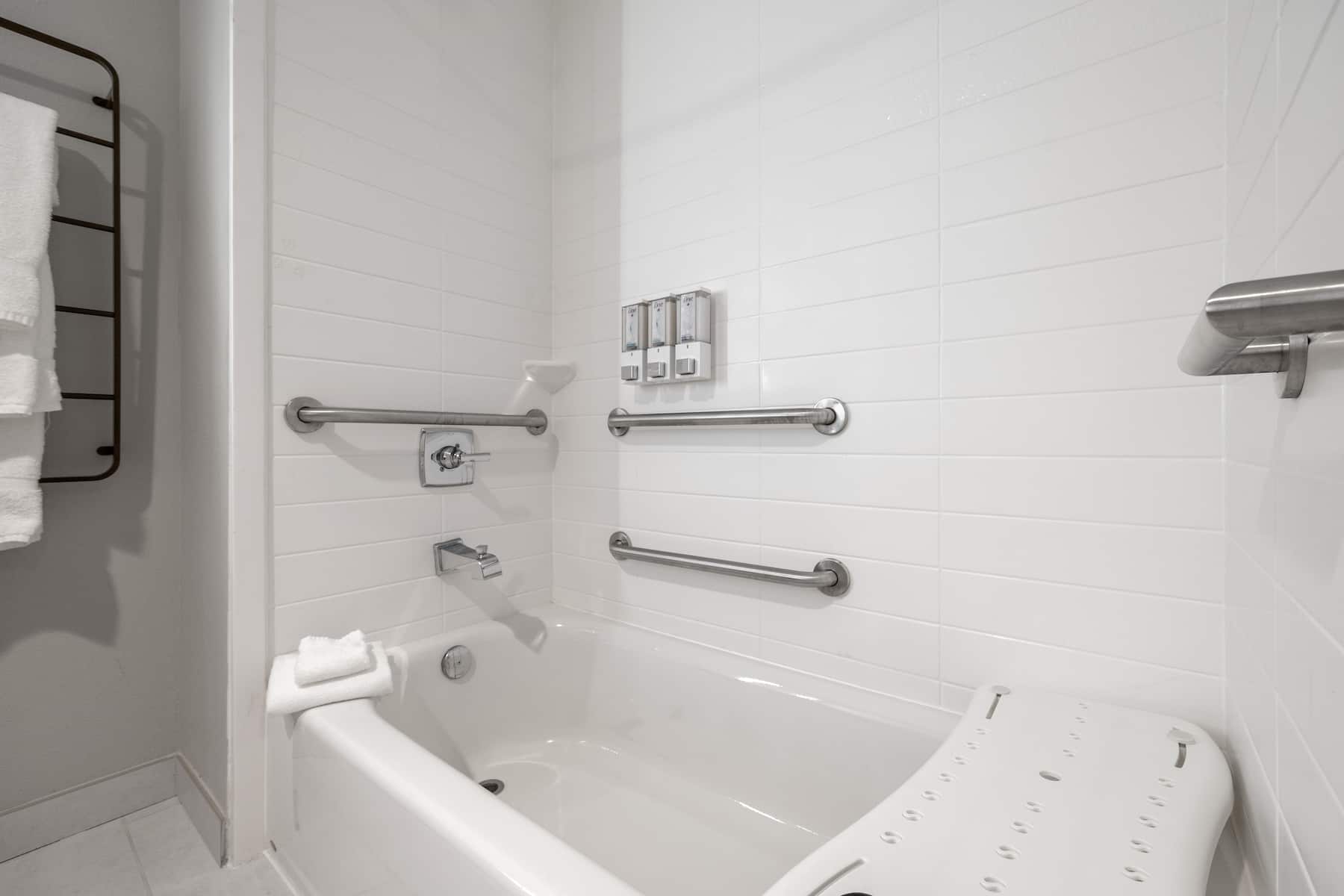 Guest room at the La Quinta Inn & Suites by Wyndham La Habra in La Habra, California