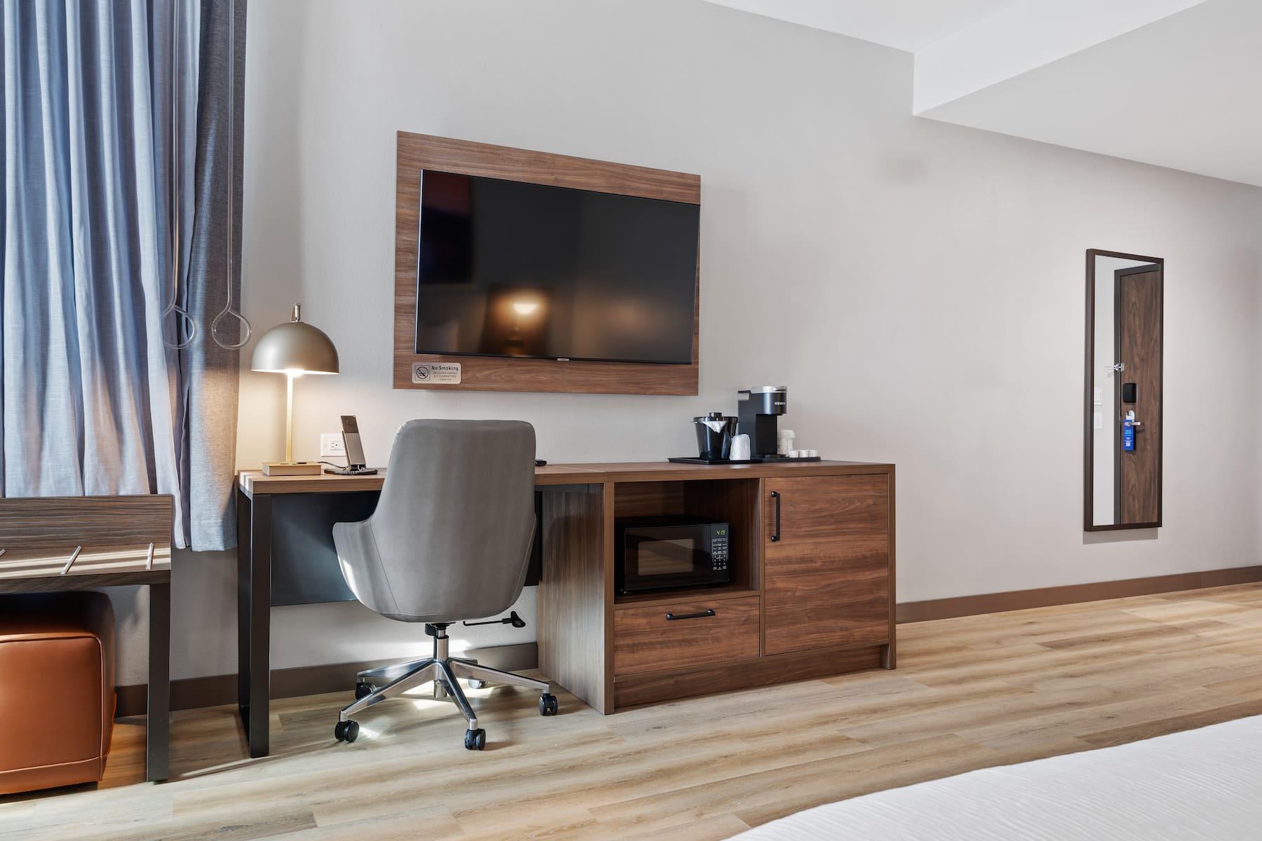 Guest room at the La Quinta Inn & Suites by Wyndham La Habra in La Habra, California
