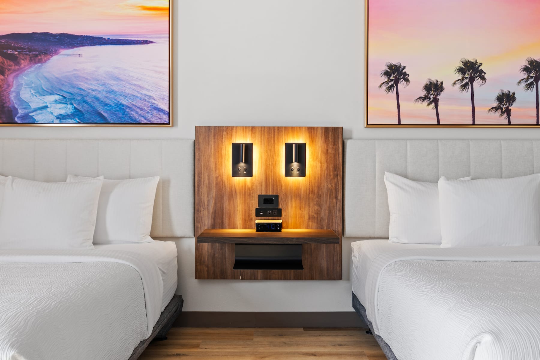 Guest room at the La Quinta Inn & Suites by Wyndham La Habra in La Habra, California