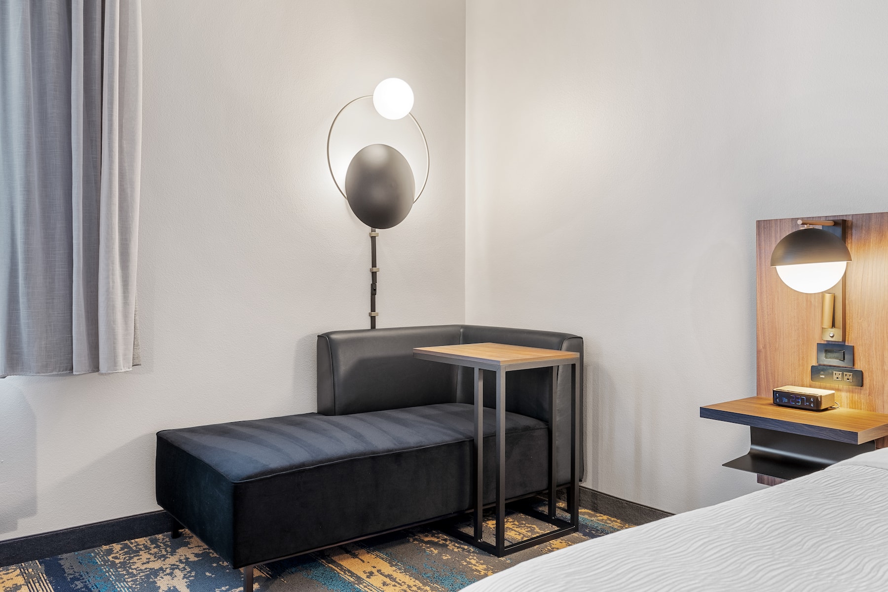 Guest room at the La Quinta Inn & Suites by Wyndham La Habra in La Habra, California
