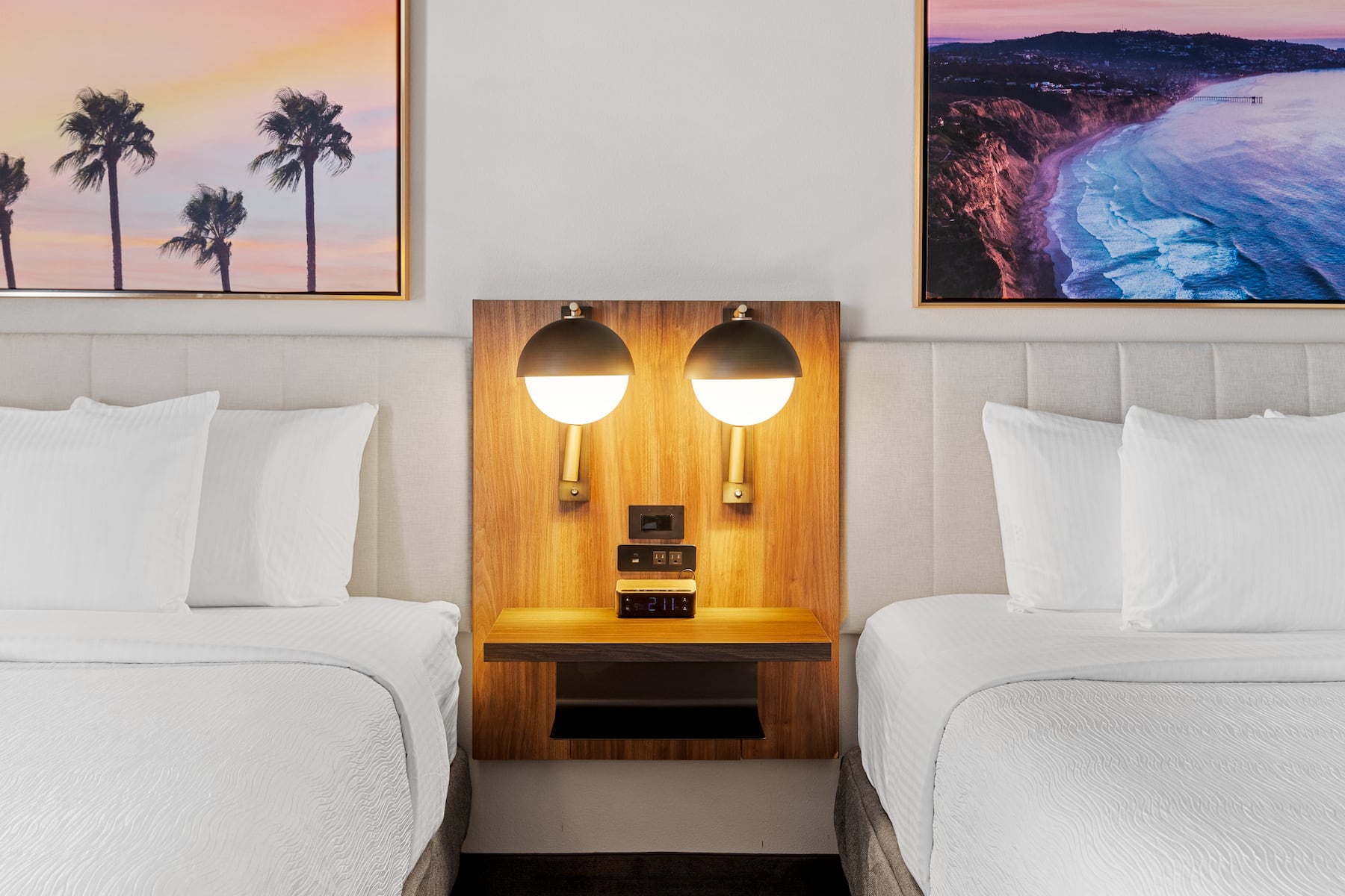 Guest room at the La Quinta Inn & Suites by Wyndham La Habra in La Habra, California