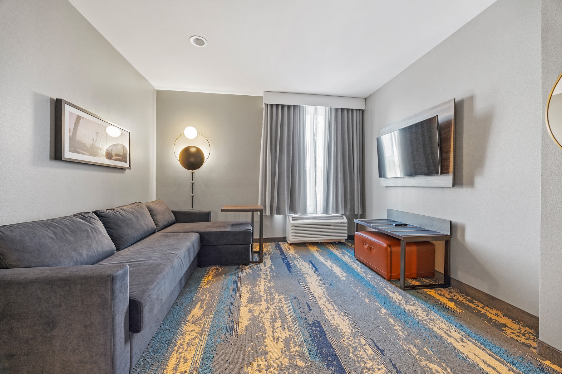Guest room at the La Quinta Inn & Suites by Wyndham La Habra in La Habra, California