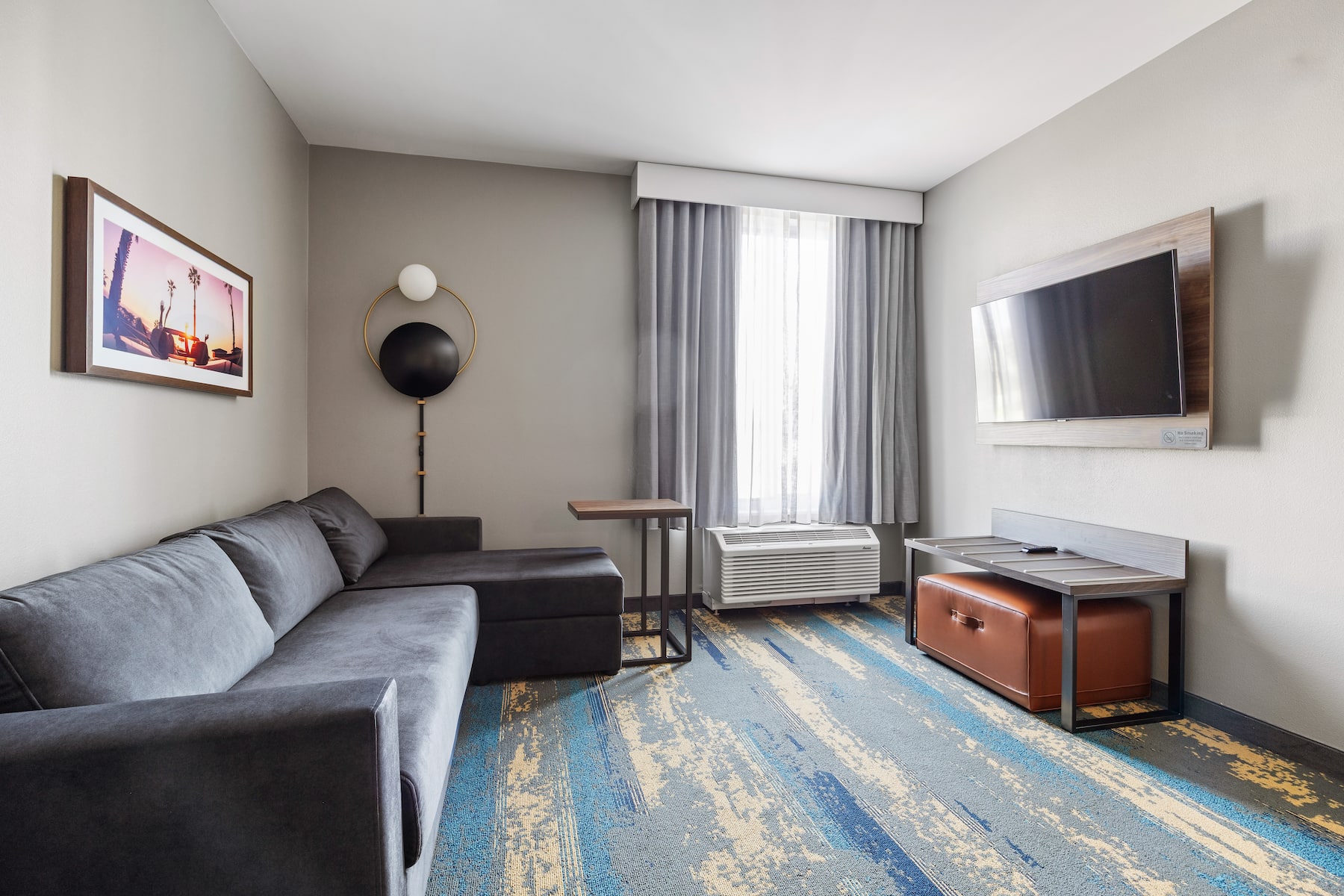 Guest room at the La Quinta Inn & Suites by Wyndham La Habra in La Habra, California