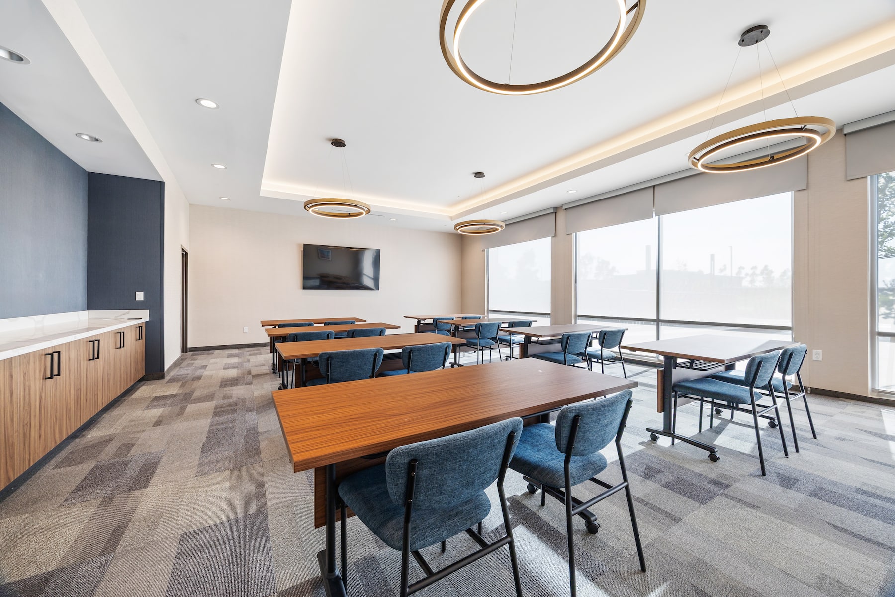 Meeting room at La Quinta Inn & Suites by Wyndham La Habra in La Habra, California